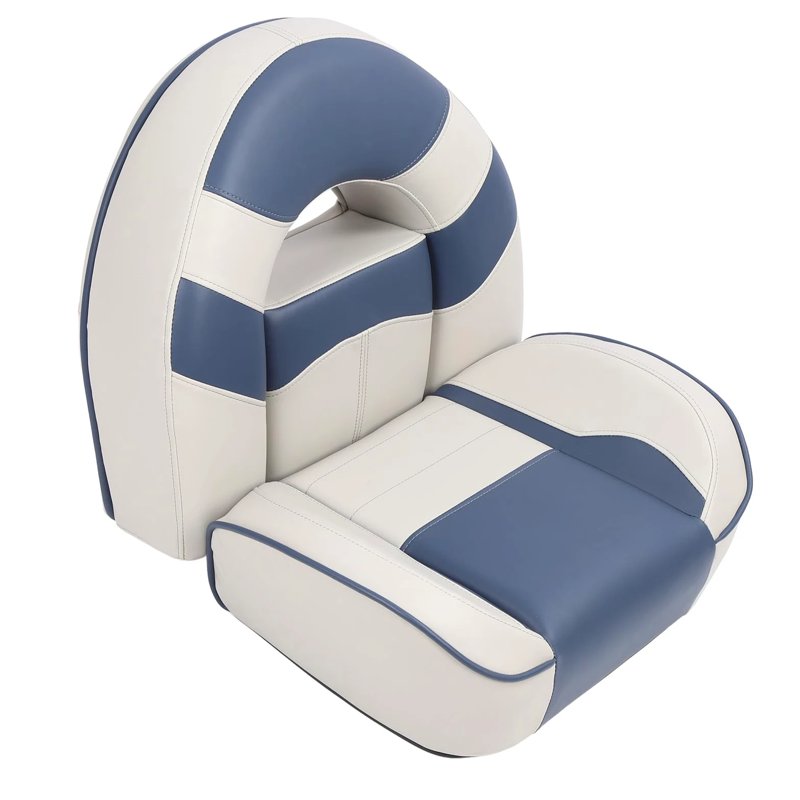 Capitán de yates Asiento de asiento Capitán Capitán Capitanes Asiento Agua Resistente a la resistencia de la carga 400 libras Libro de carga Diseño ergonómico con espuma de