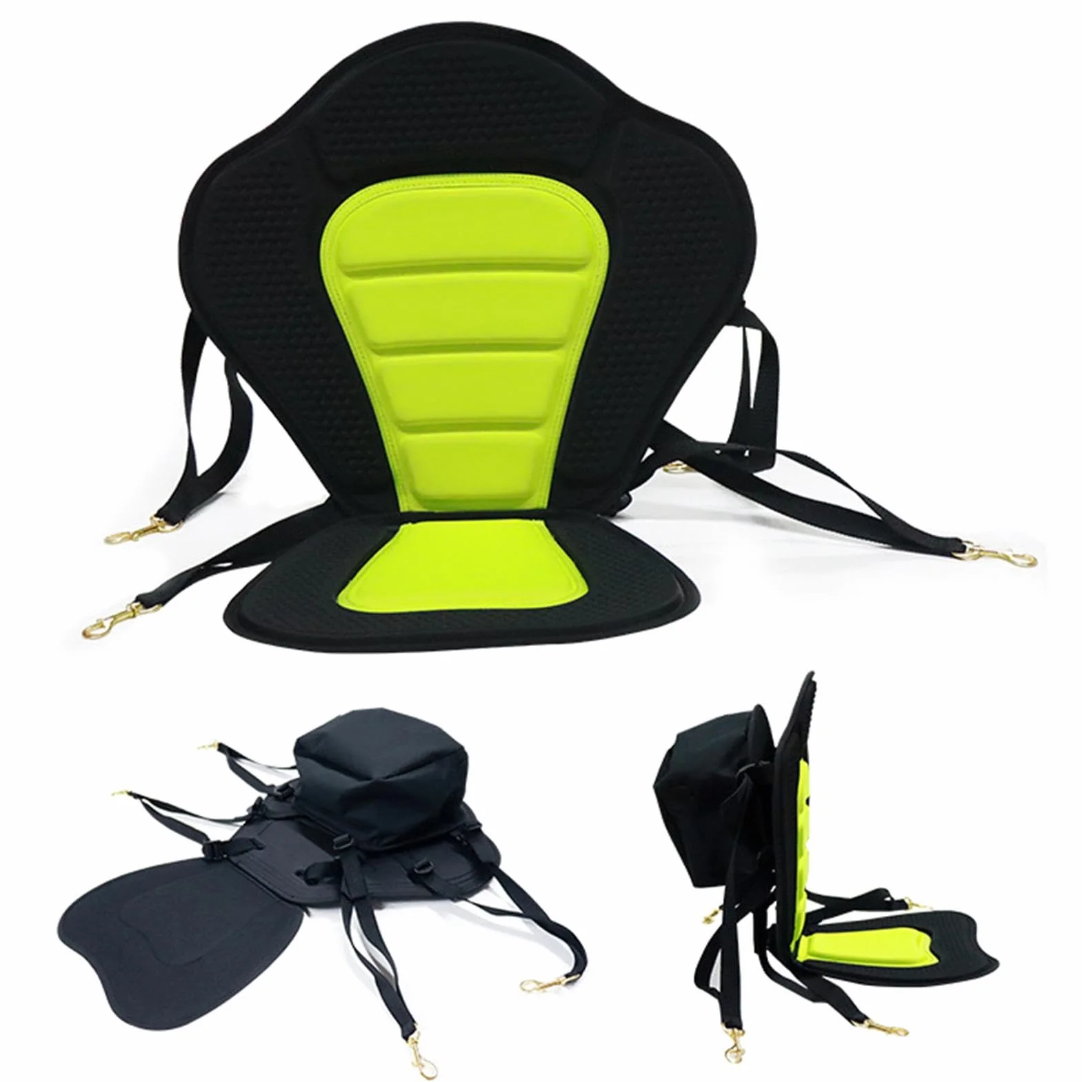 Asiento de Kayak Portátil con Cojín de EVA para Piragüismo, Rafting y Deportes Acuáticos