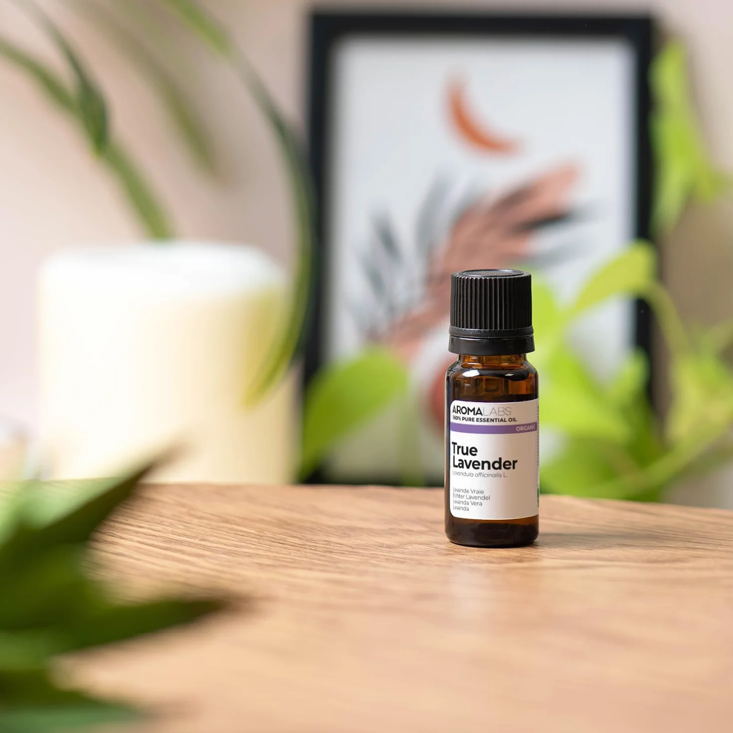 Aceite Esencial Lavanda Verdadera BIO 10 mL Quimiotipado Certificado AB Aroma Labs