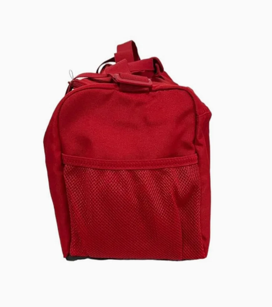 Nike Air Jordan - Bolsa deportiva pequeña (55 L), Rojo (Gym Red), Jordan Sport - Bolsa de lona