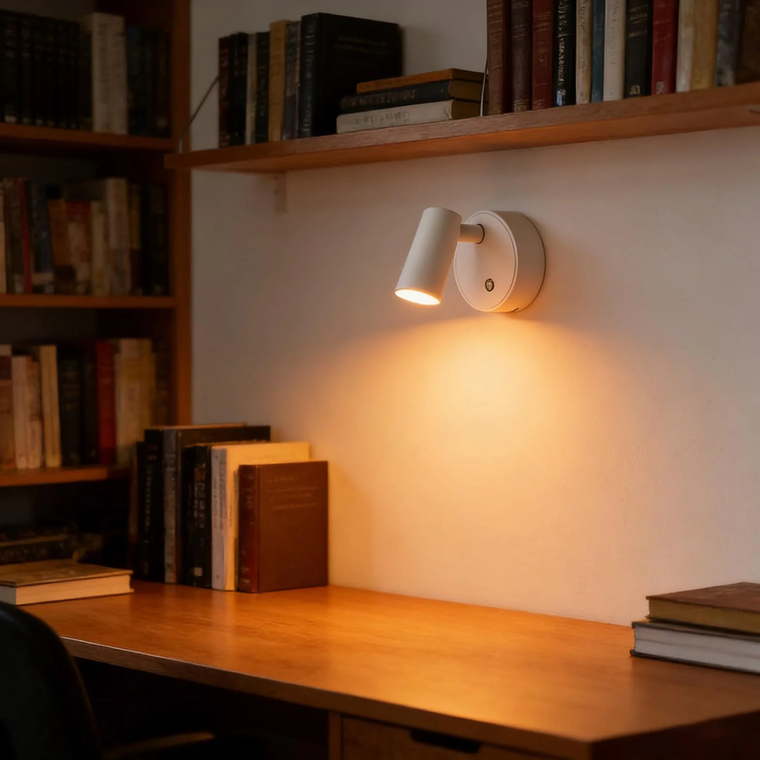 Focos LED para interiores con mando a distancia, 3 temperaturas de color, recargables, regulables, blanco