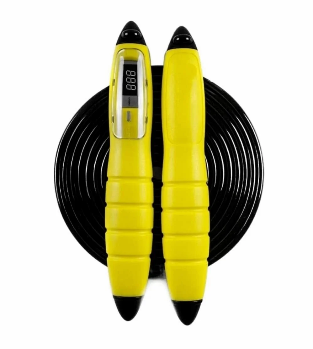 Comba Cuerda Saltar Comba de Saltar Cuerda De Saltar Para Adultos, Rodamiento De Fitness, Entrenamiento De Cuerda De Saltar, Ejercicio Ajustable De Conteo Electrónico De Velocidad Rápida Cuerda para S
