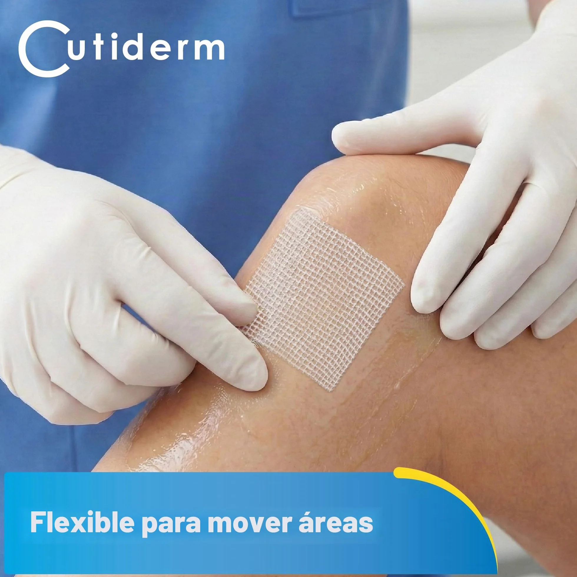 Cutiderm Apósitos De Gasa De Parafina 5cm x 5cm Paquete 20 unidades