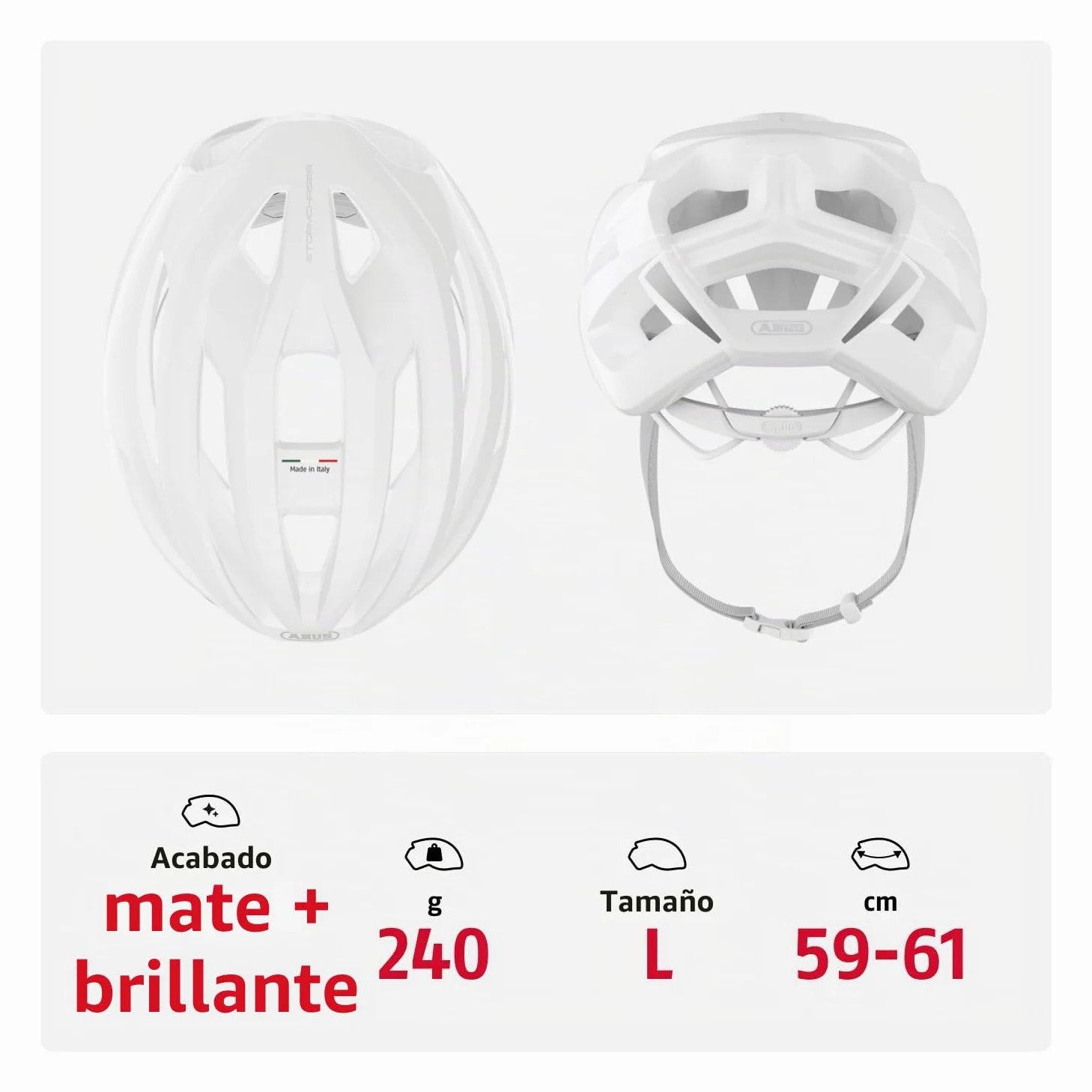 ABUS StormChaser Ace Racing Bicycle Helmet - Lightweight Road Bike Helmet for Bike Racing