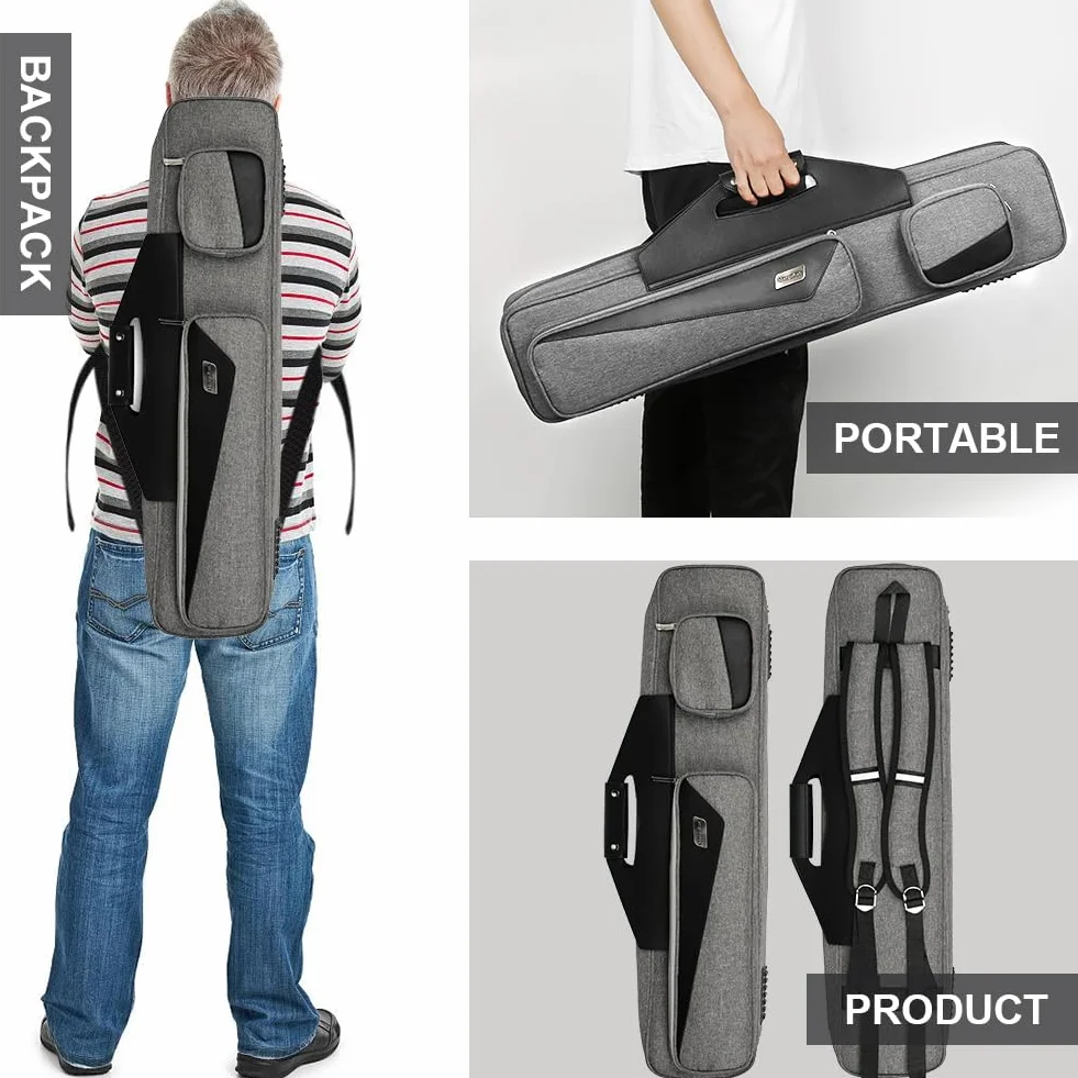 Funda para Tacos de Billar 4x4 con Correas de Mochila