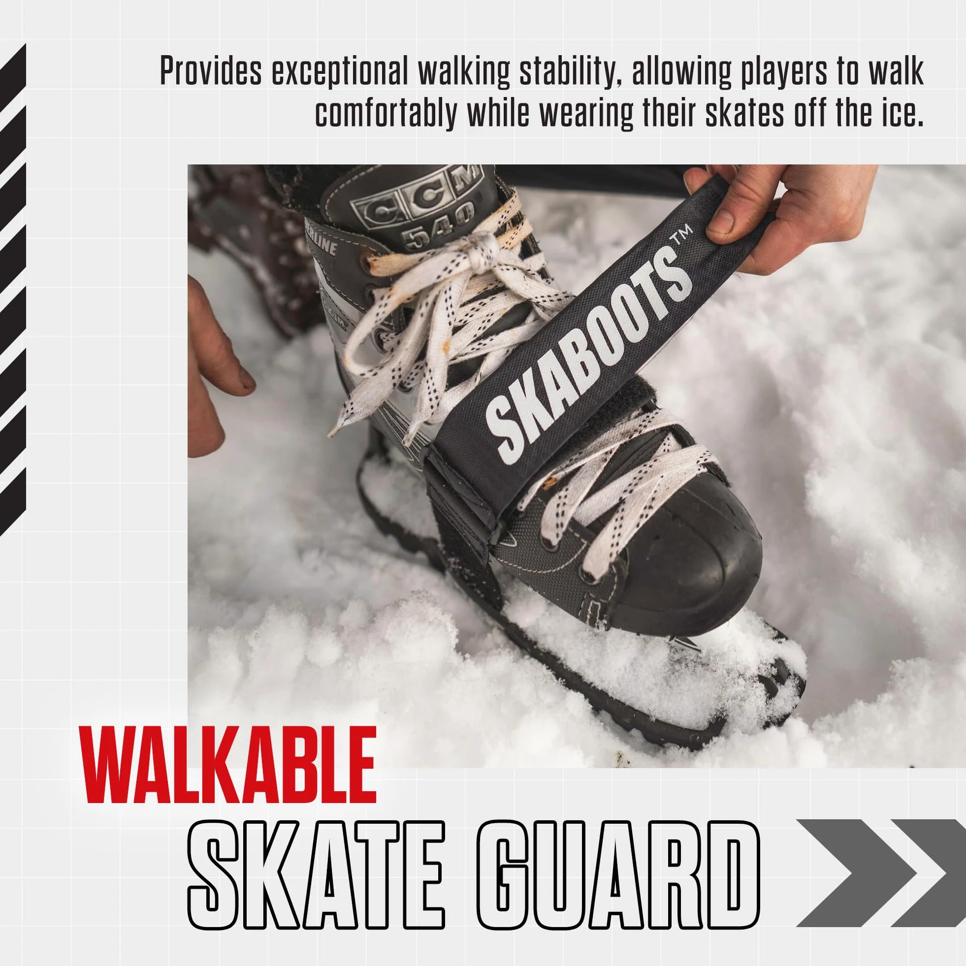 Skaboots Protectores de patines de hockey para caminar