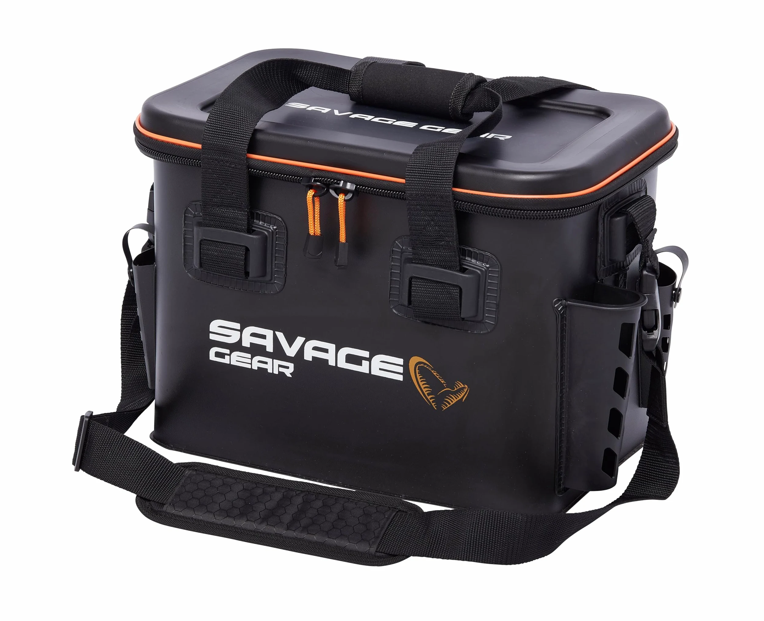 Savage Gear WPMP Boat and Bank Bag - Bolsa Impermeable Multiusos de EVA, portacañas y Almacenamiento de señuelos - Ideal para señuelos, Cajas de Aparejos y Equipo de Pesca 24L