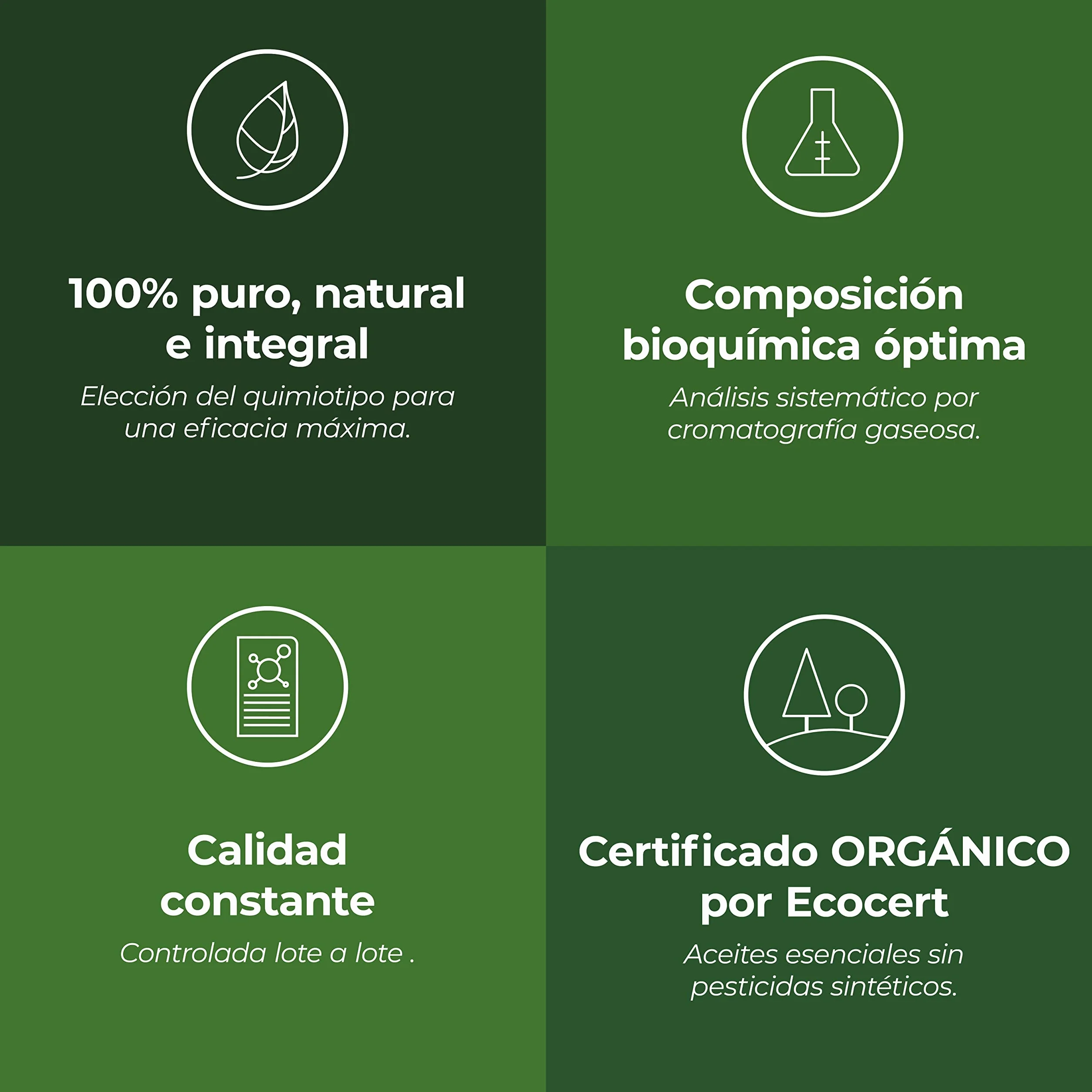 Aceite Esencial Lavanda Verdadera BIO 10 mL Quimiotipado Certificado AB Aroma Labs