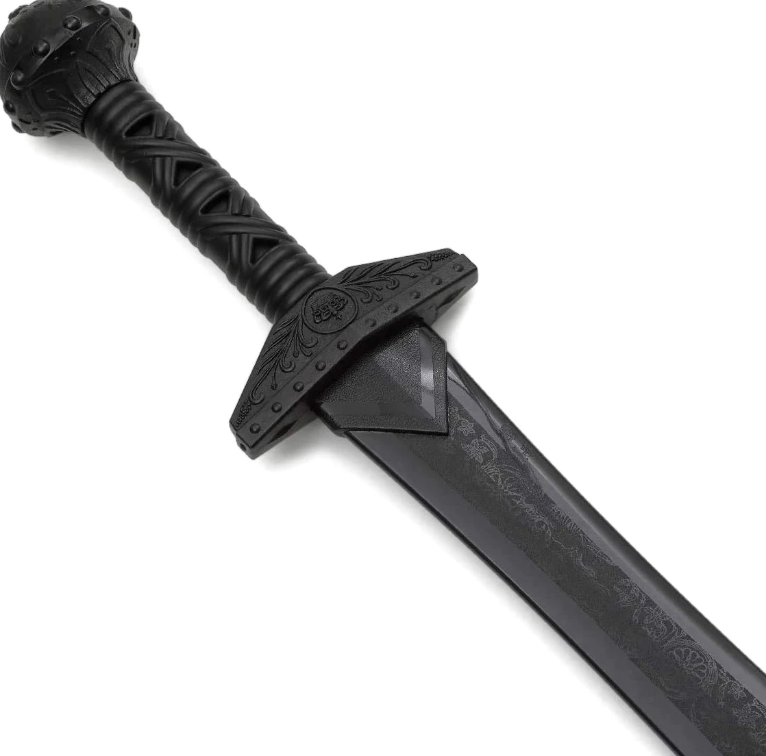 Gladiador Romano Espada de Entrenamiento Polipropileno Negro - V2