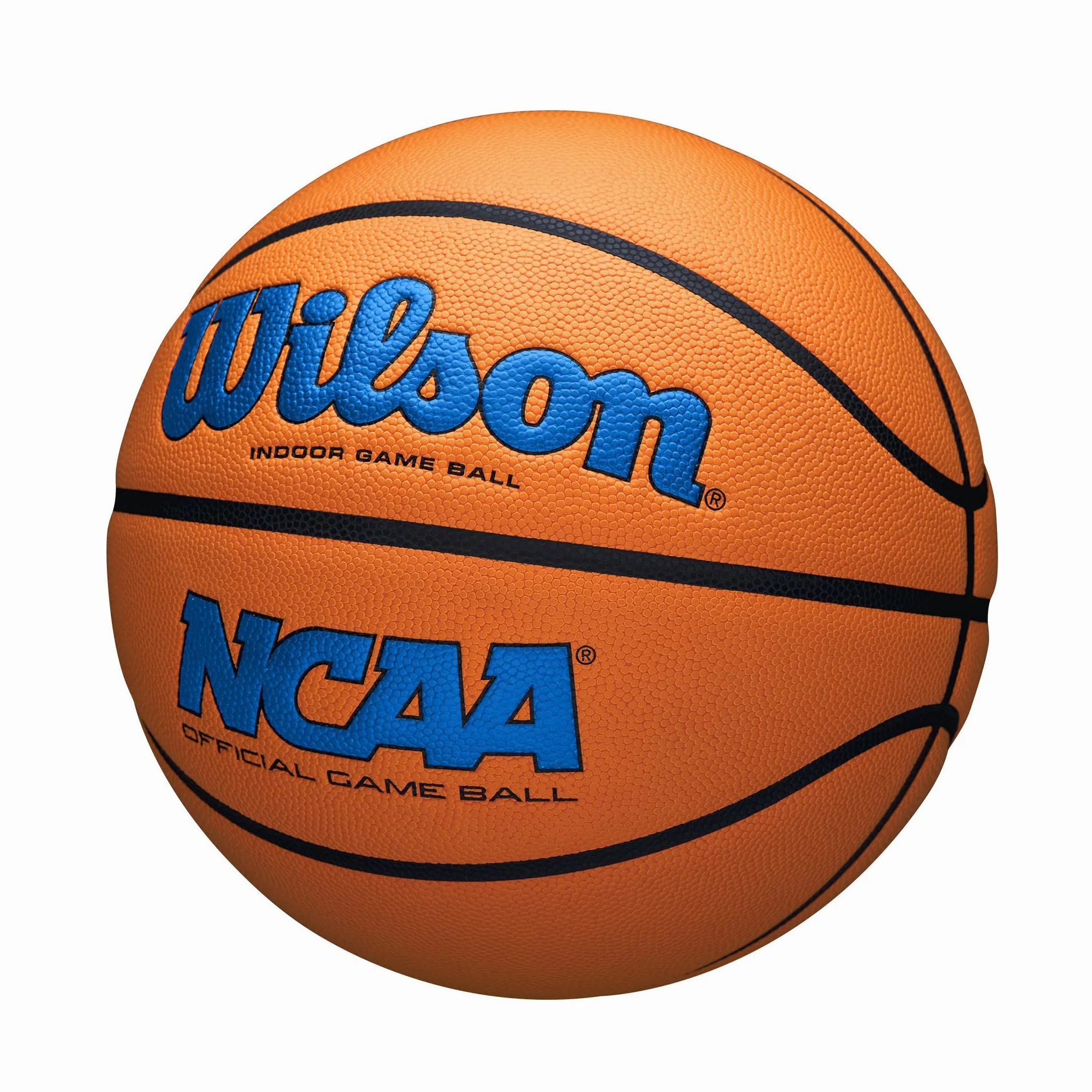 Wilson NCAA EVO NXT Official Indoor Game Basketballs - Sizes 6 and 7