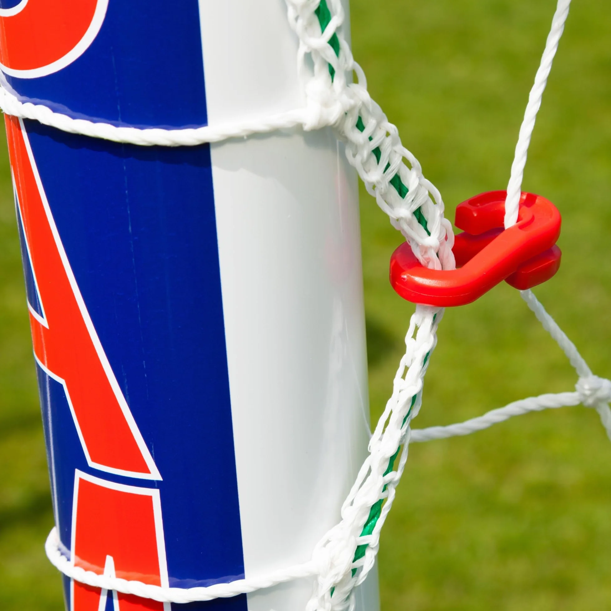 Samba 6ft x 4ft Locking Goal Portable Garden Football Goal Posts White