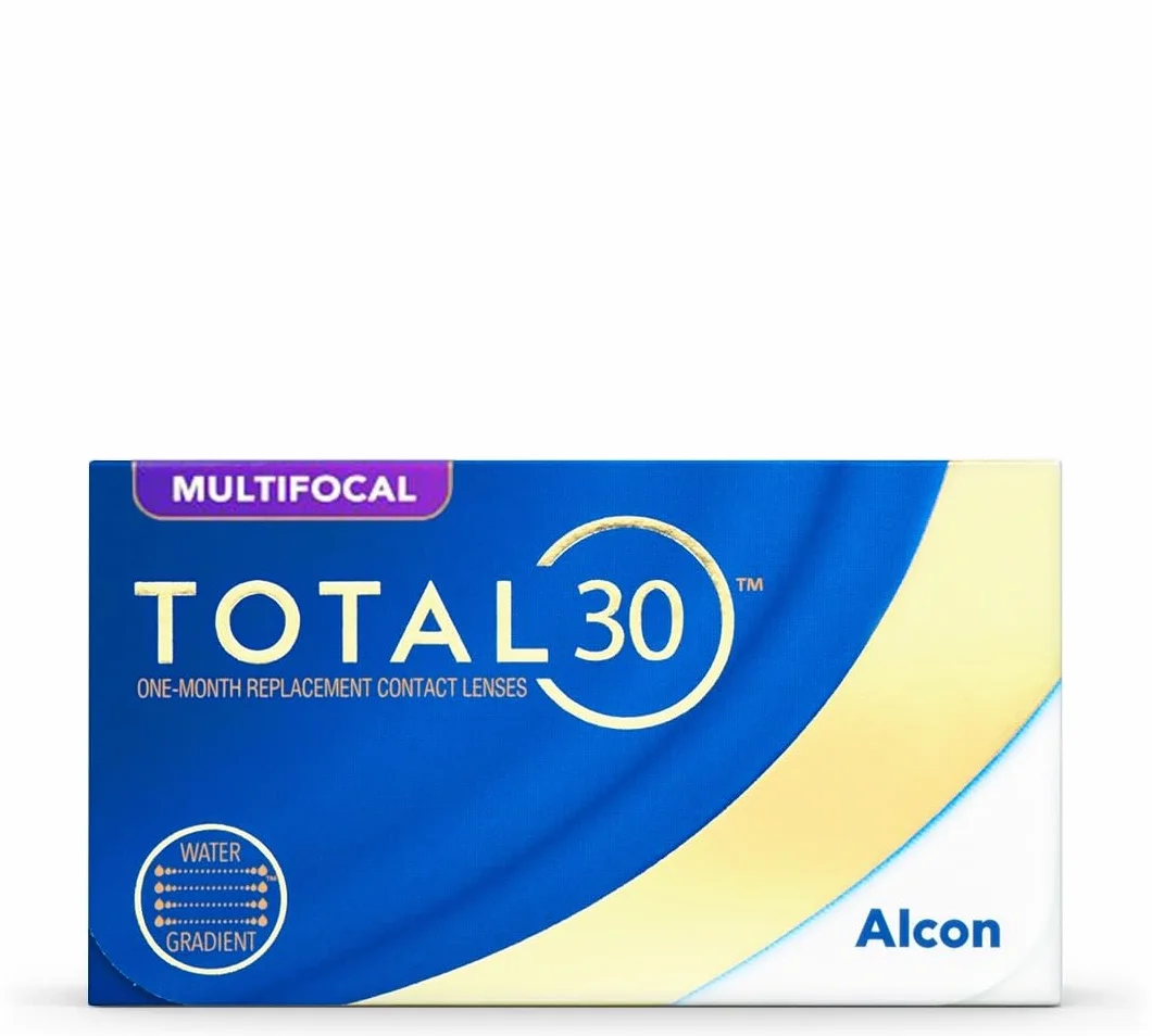 TOTAL30 Multifocal lentes de contacto mensuales 3 lentes R 8.4 mm D 14.2 mm adición medio +01.75 dioptrías