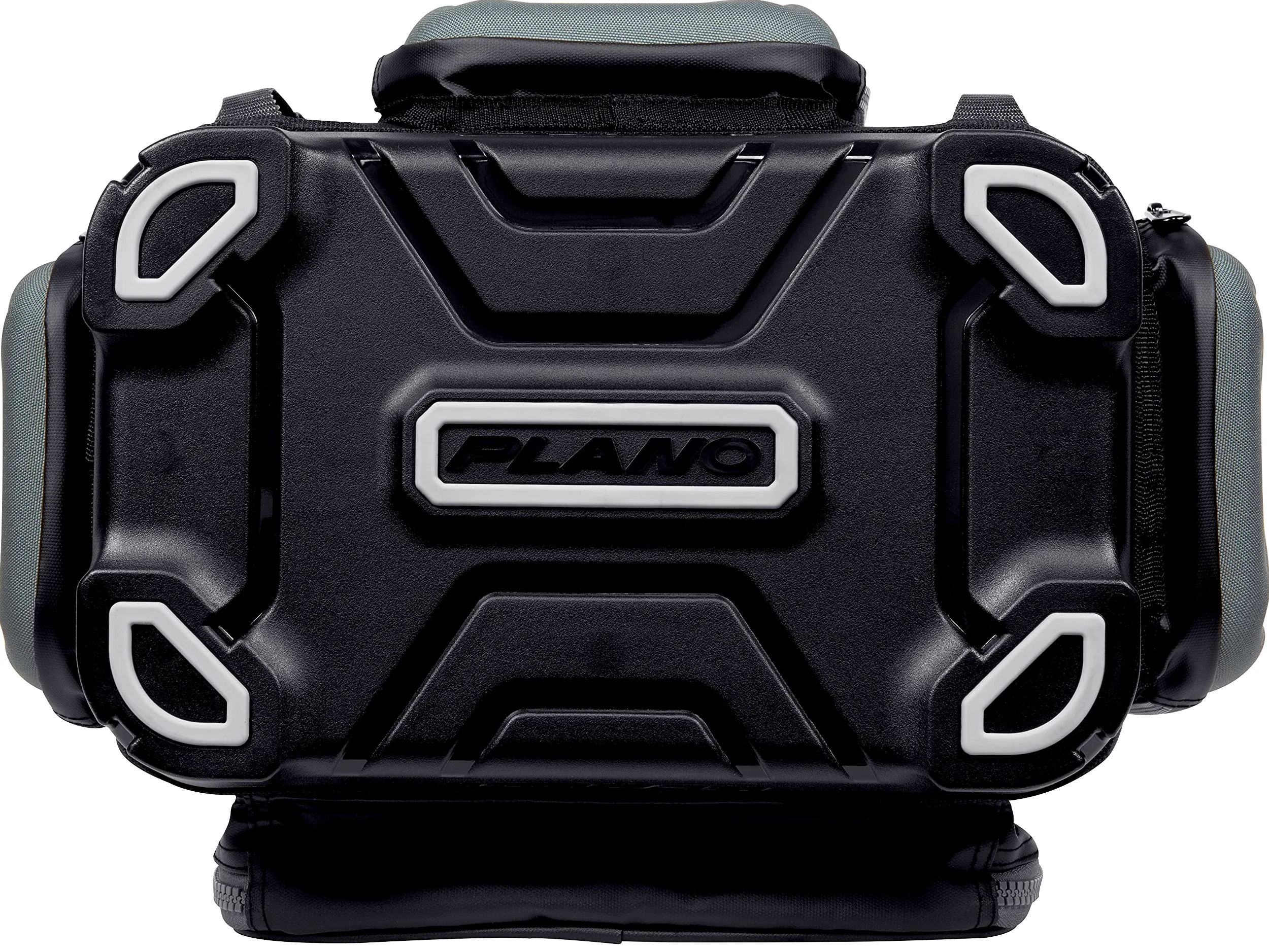 Plano KVD 3600 Signature Series - Bolsa de Aparejos de la Serie Signature, Color Negro con Costuras Rojas, Incluye 3 Cajas de Utilidad para Guardar, Almacenamiento de Pesca Personalizable, Tela