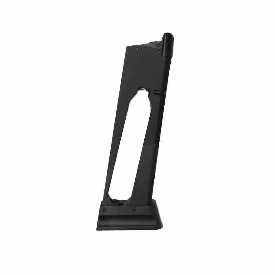 Genérico Cargador de Gas CO2 Pistola Airsoft 1911 Rossi Redwings 24+1 BBS