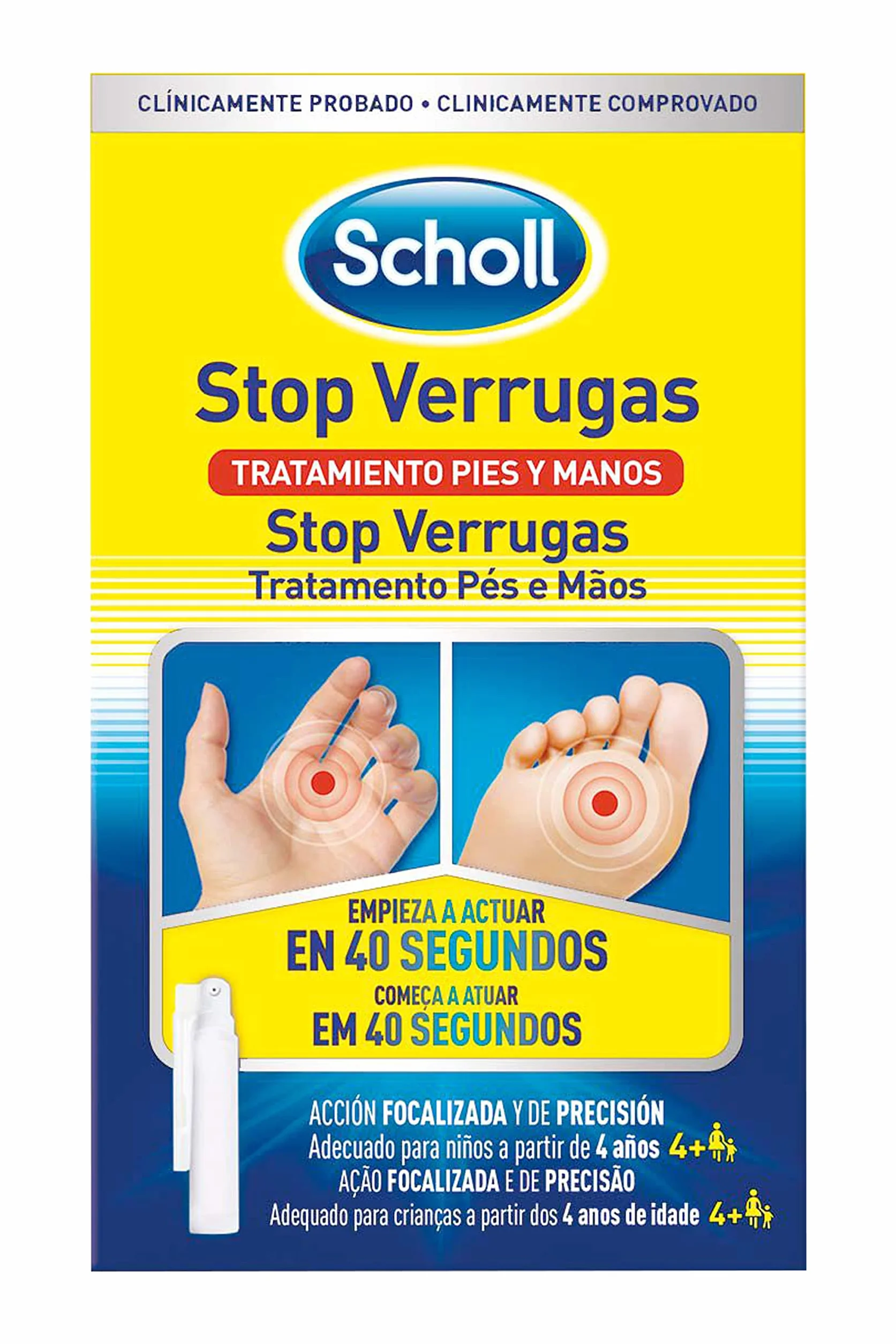 Scholl Stop Verrugas Elimina Verrugas 80ml