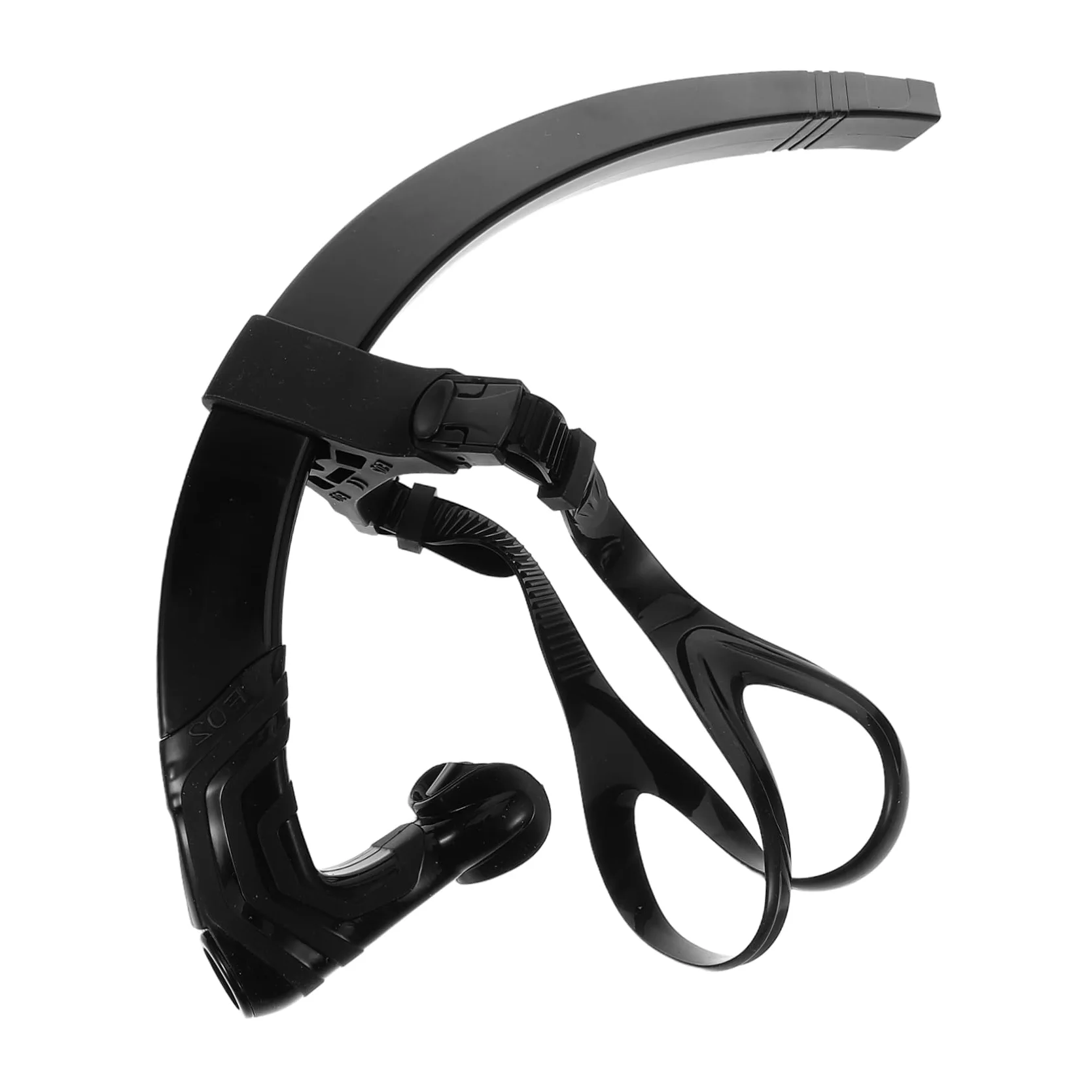 Toyvian Snorkel para Nadary Equipo De Entrenamiento Tubo De Silicona Ajustable y Montaje Central para Buceo para Nadar Piscina o Mar
