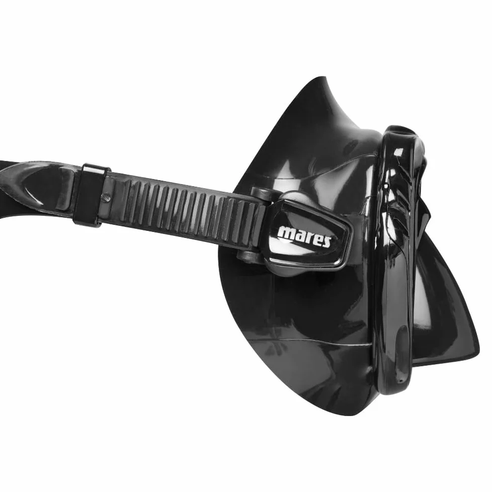 Mares Combo La Costa Splash - Kit de máscara de Tubo para Adultos, Vidrio Templado, Snorkel semiDry, válvula de Purga