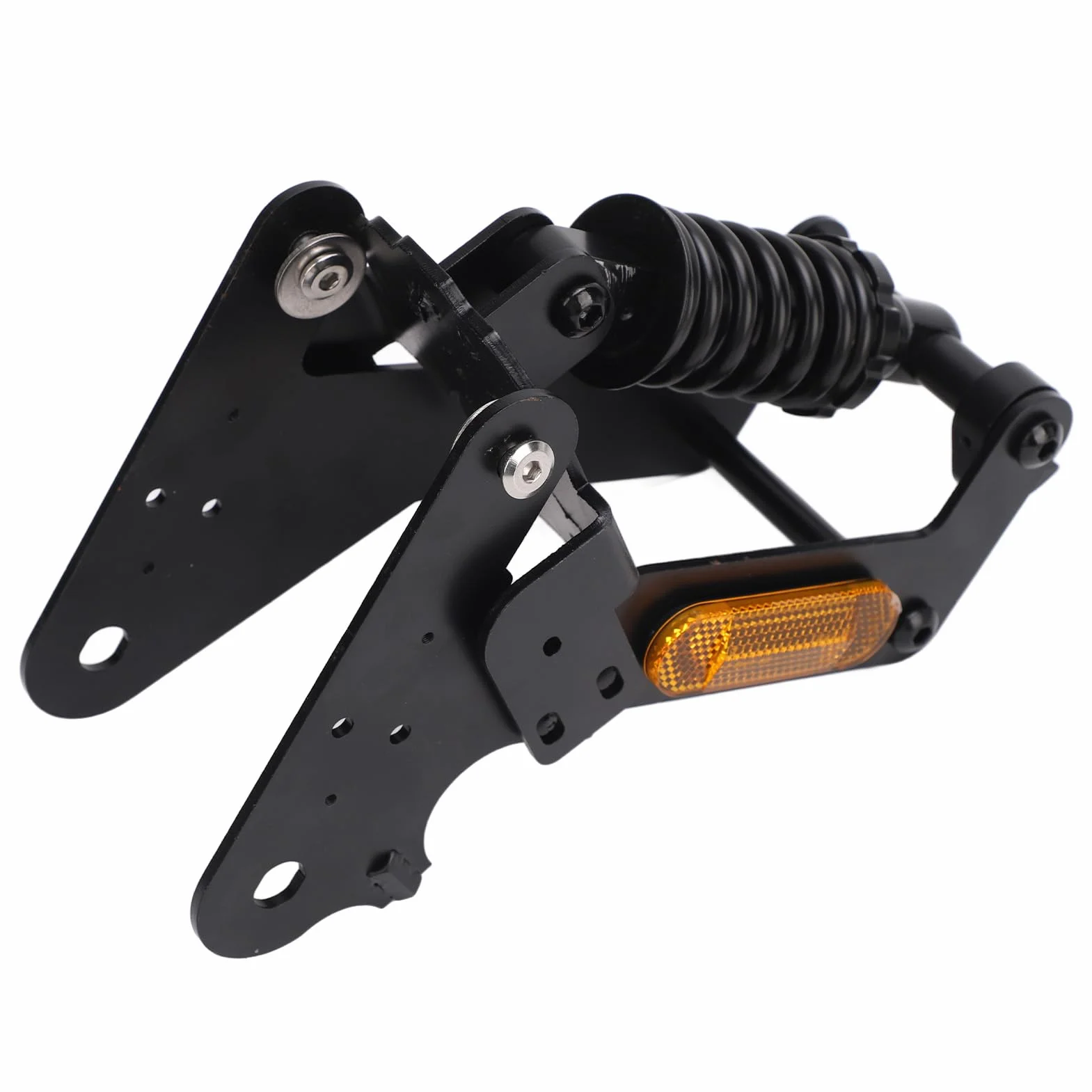 POENVFPO Kit de Suspensión Trasera para Patinete Eléctrico, Juego de Horquillas Amortiguadoras Duraderas para Patinete Eléctrico M1, Material de Aleación de Aluminio