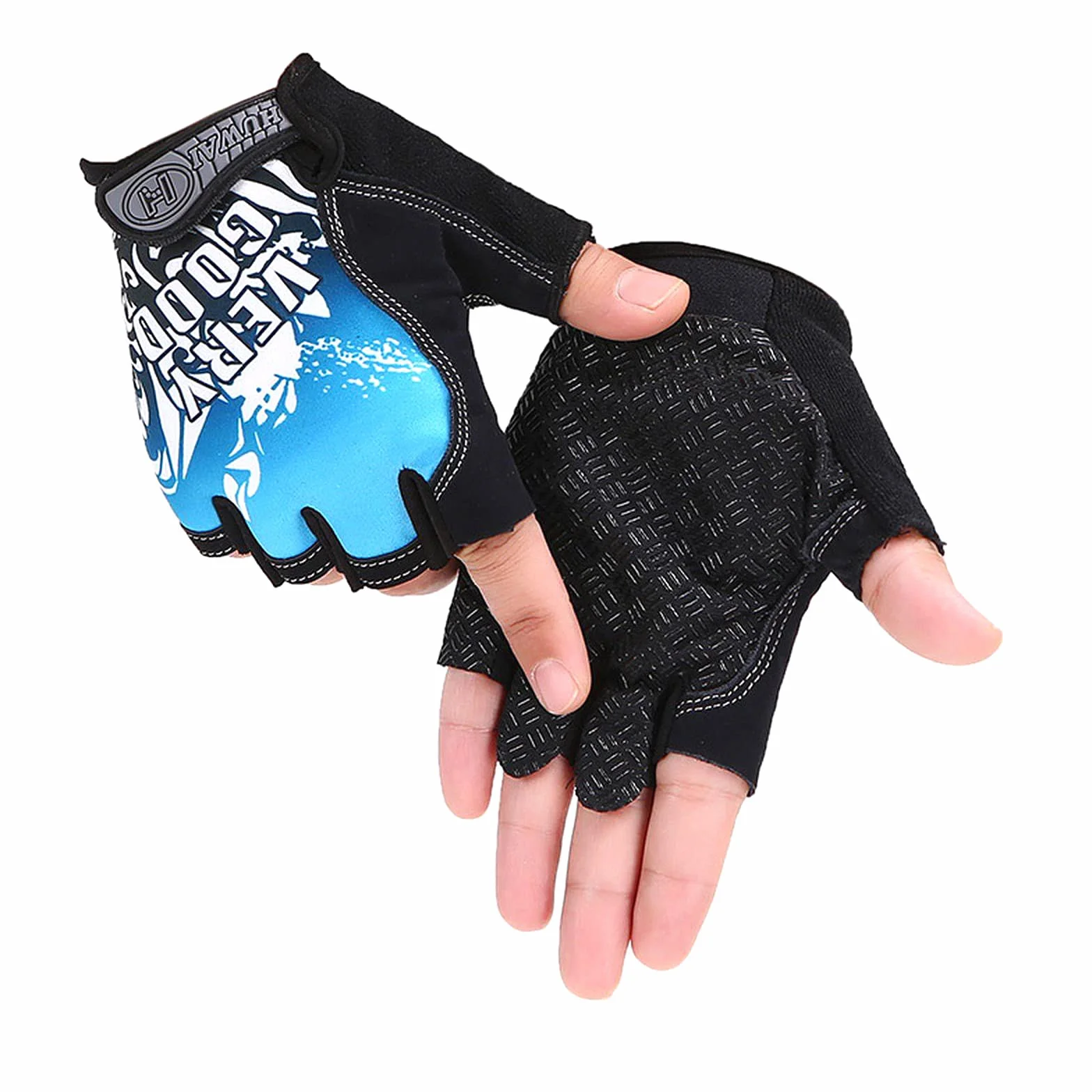 Guantes de remo sin dedos, protección solar para hombres y mujeres, para pesca, kayak, remo, senderismo, vela, pesca, conducción