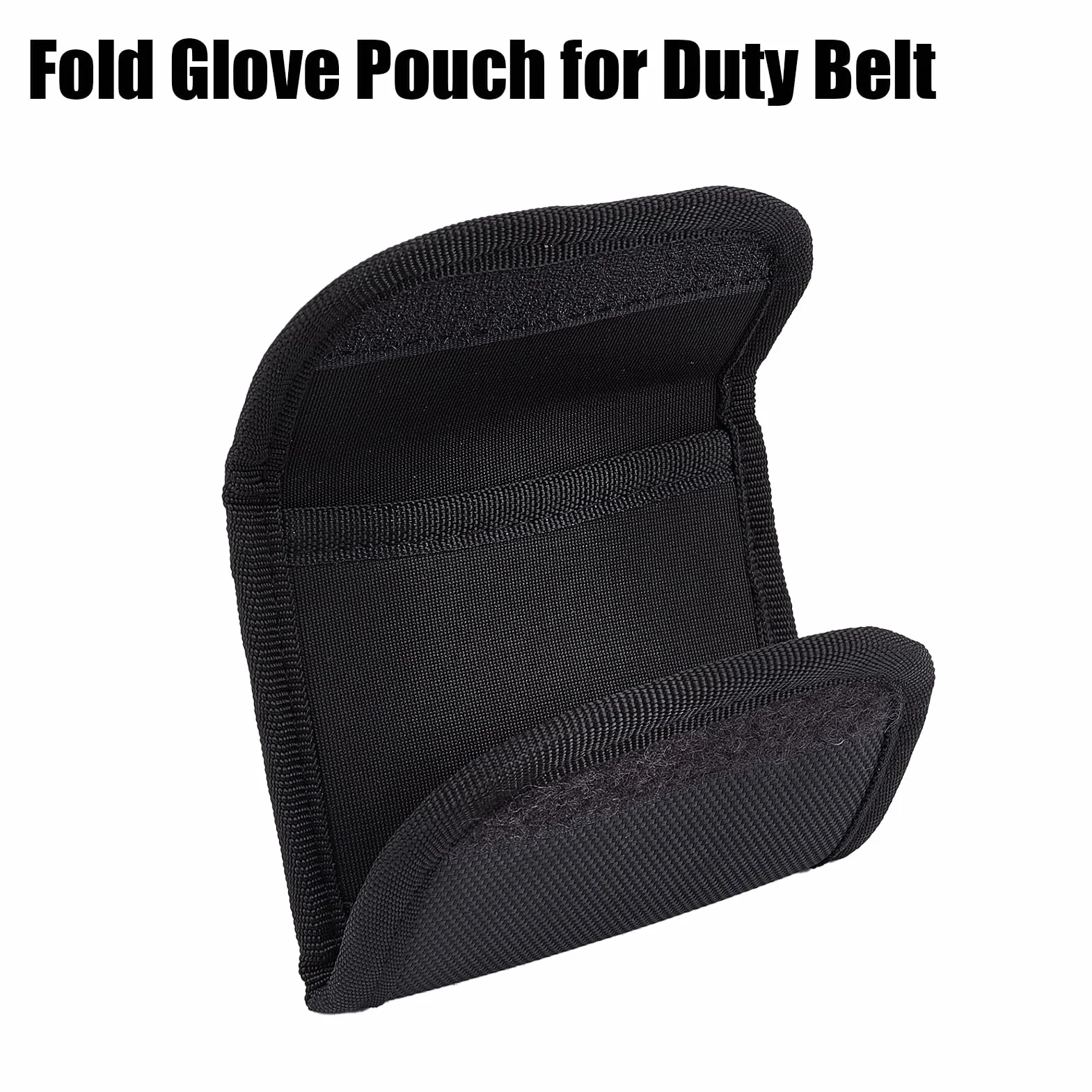 NICENEEDED 3.5" x 3.9" Bolsa para Guantes de Cinturón, Porta Guantes Desechables de Látex de Tela Oxford Doble