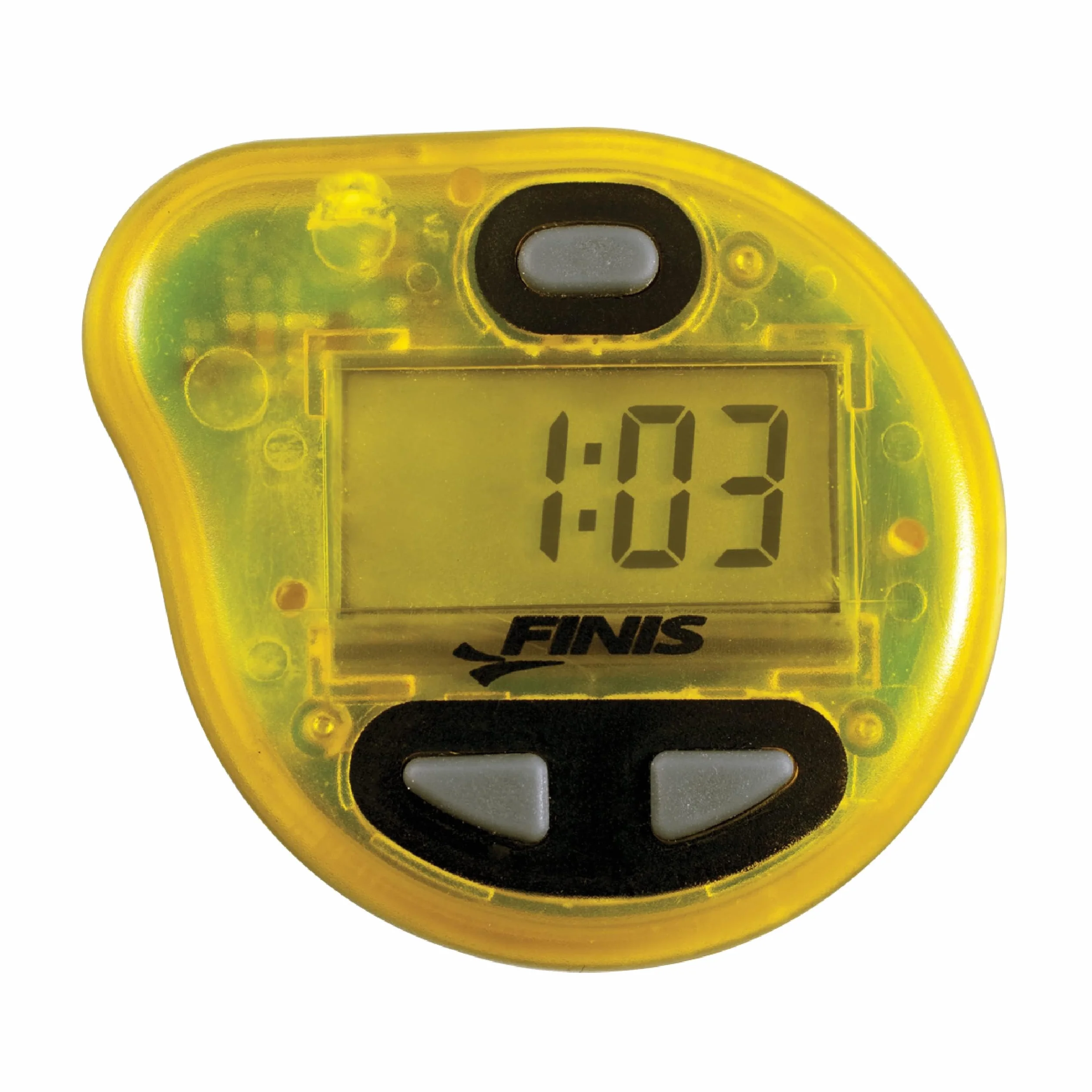 Finis Erweiterte Akustische Metronom Tempo Trainer Pro Cronómetro de natación, Amarillo, Small