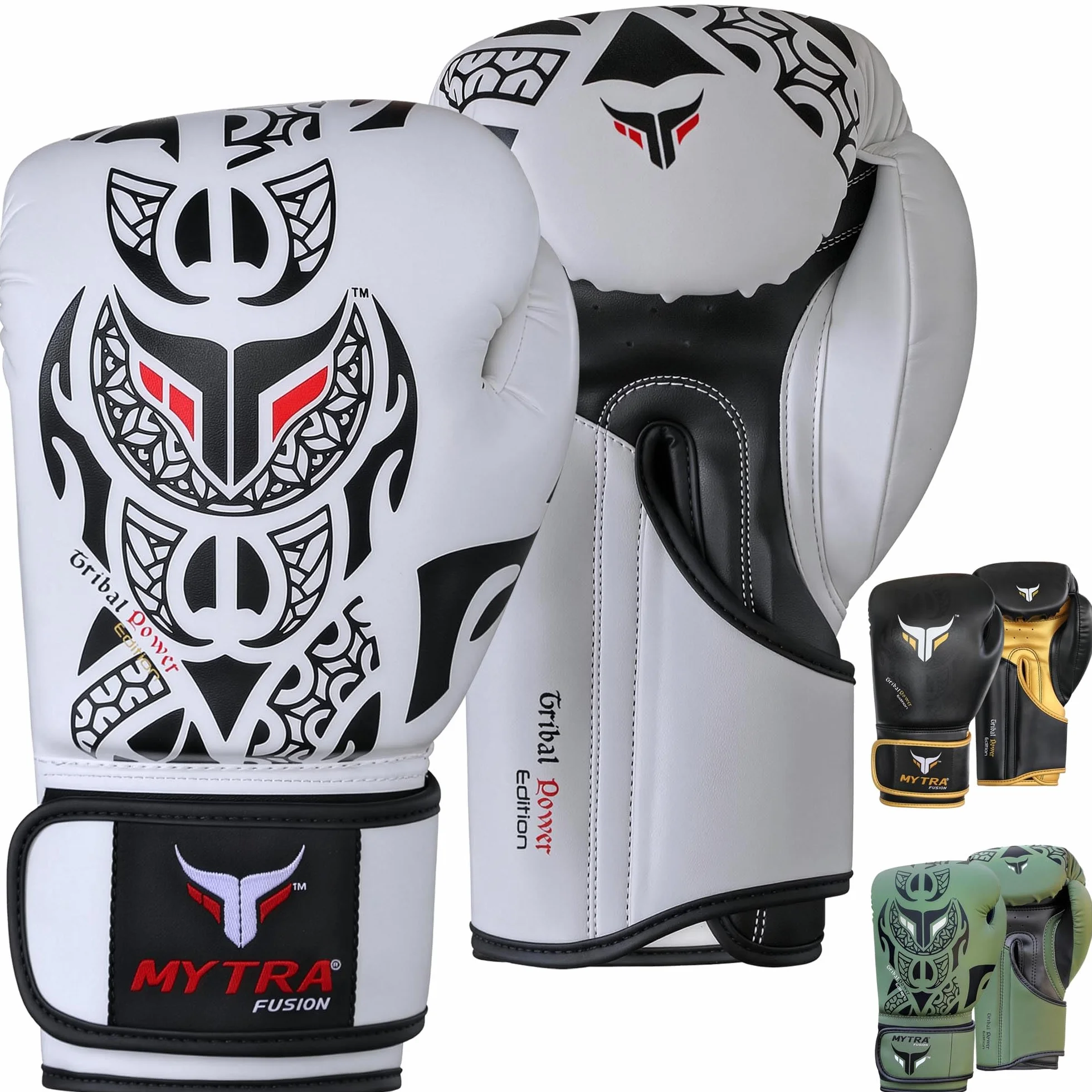Mytra Fusion Guantes de Boxeo MMA Entrenamiento Kickboxing Sparring Muay Thai