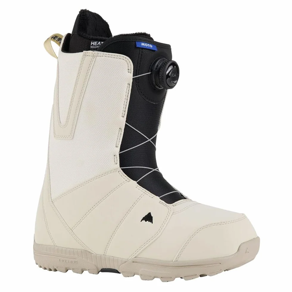 Burton – Botas de snowboard para moto Boa blanco para hombre, color blanco