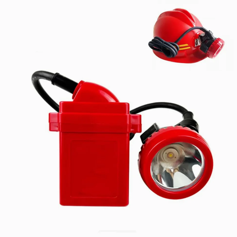 Linterna frontal para minería, impermeable y a prueba de explosiones, recargable, brillo ajustable alto/bajo, luz de seguridad de trabajo, duradera para mineros