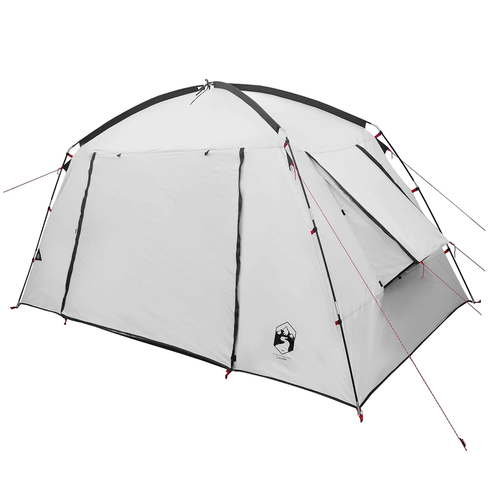 Tienda Cabane Gris Y Naranja 400 x 210 x 180 cm Poliéster