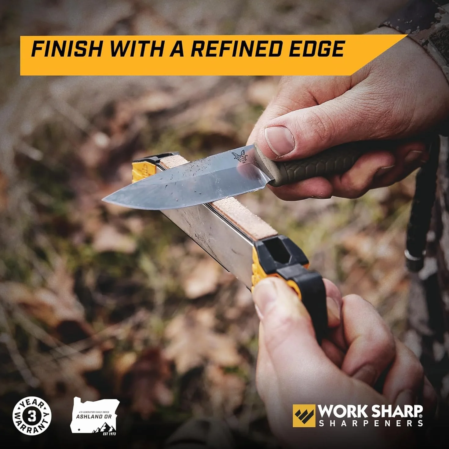 Work Sharp WSGFS221 - Afilador de Mano