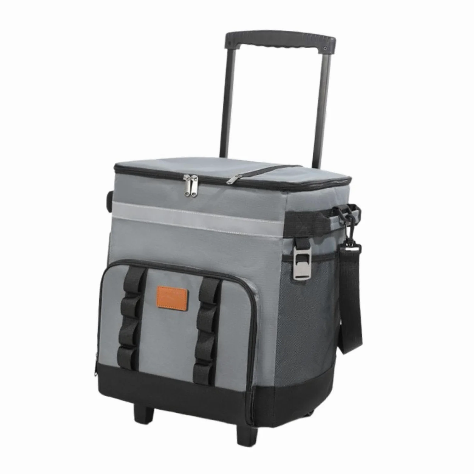 Rolling Portátil con Ruedas Giratorias Bolsa Térmica Grande Aislada Caja de Conservación de Frío Bolsa Impermeable con Cierre Seguro Fabricada