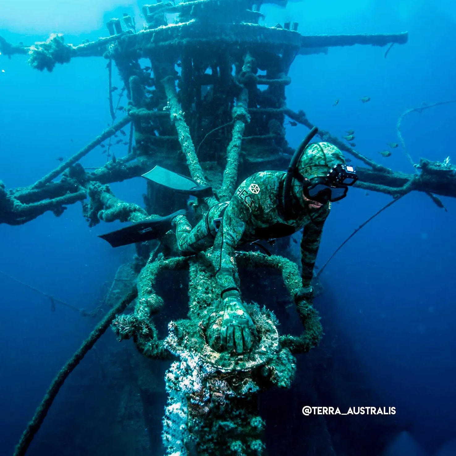 Octomask Máscara de Buceo Gopro sin Marco Unisex para Buceo y