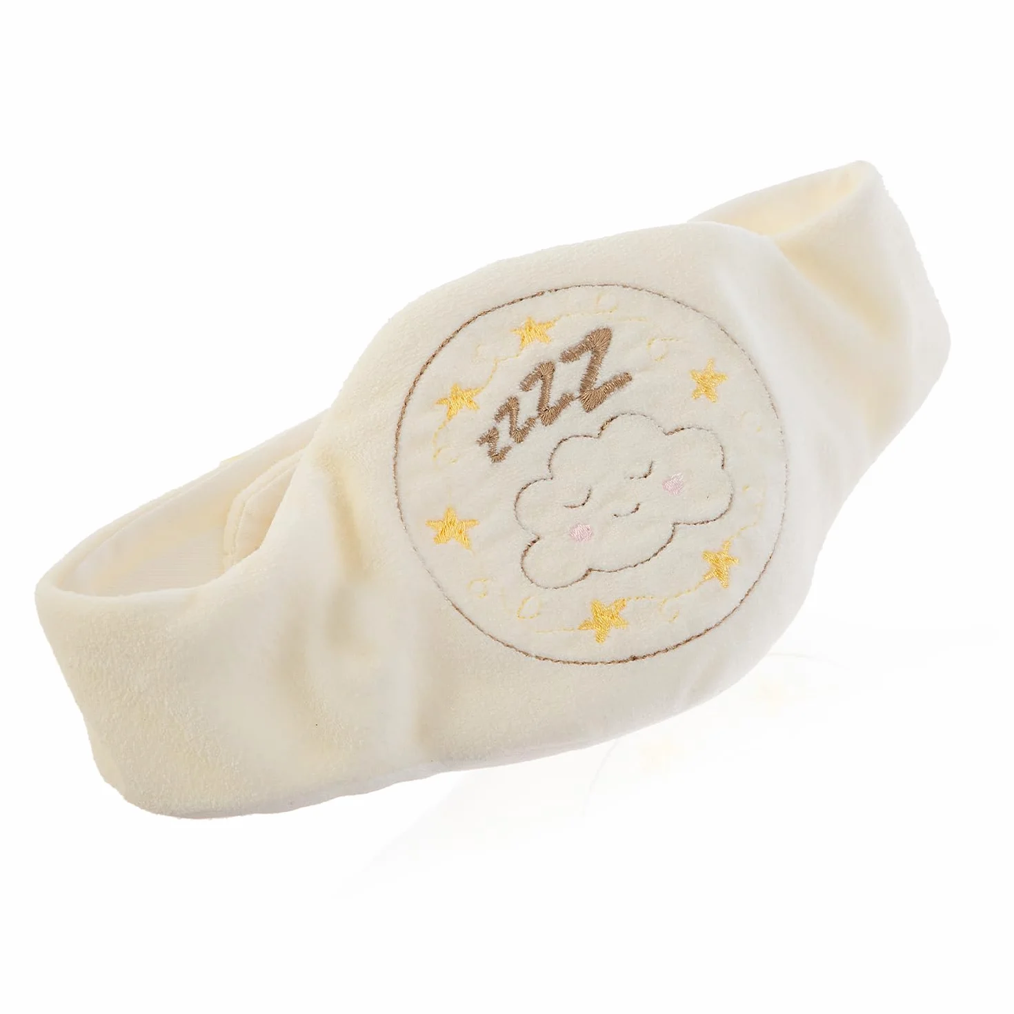 Babyjem Cojín de huesos de cereza térmico ajustable para bebés 100% algodón