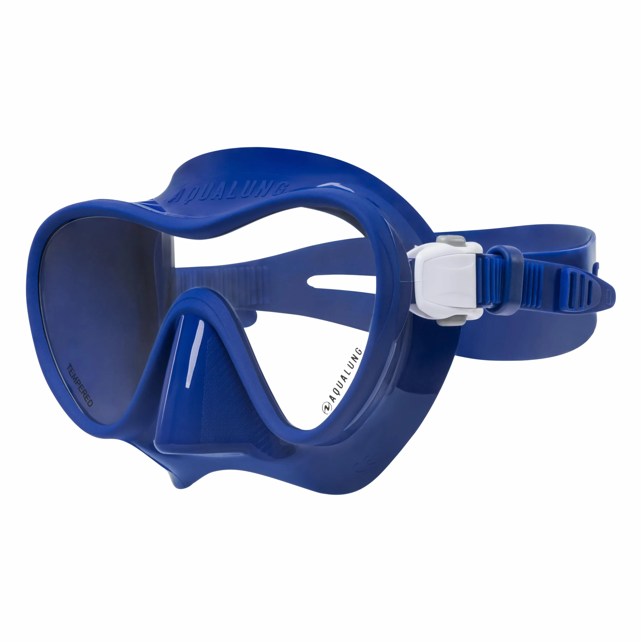 Aqualung Neos - Set de Snorkel con máscara monovidrio sin armazón + Tubo de Silicona, Vidrio Templado de Buceo, Volumen 170cm³, Compacto para Viajar