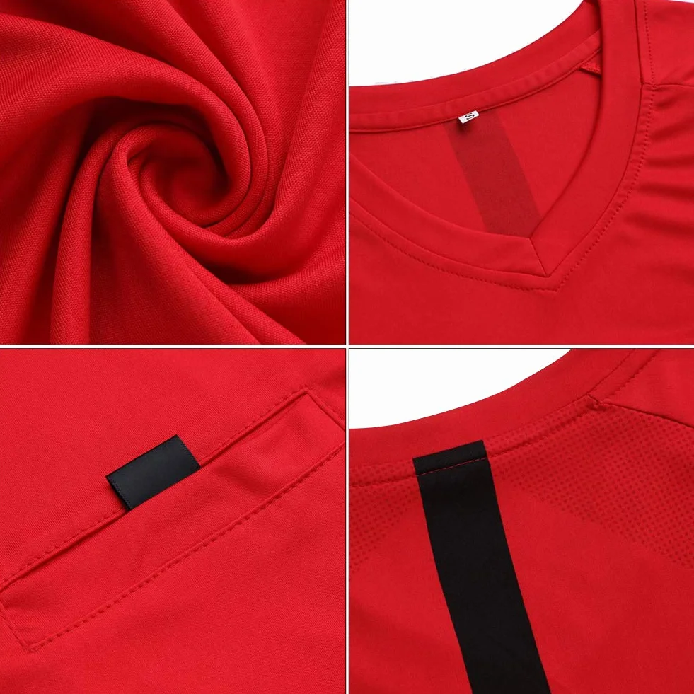 SHINESTONE Camiseta de árbitro manga corta hombre