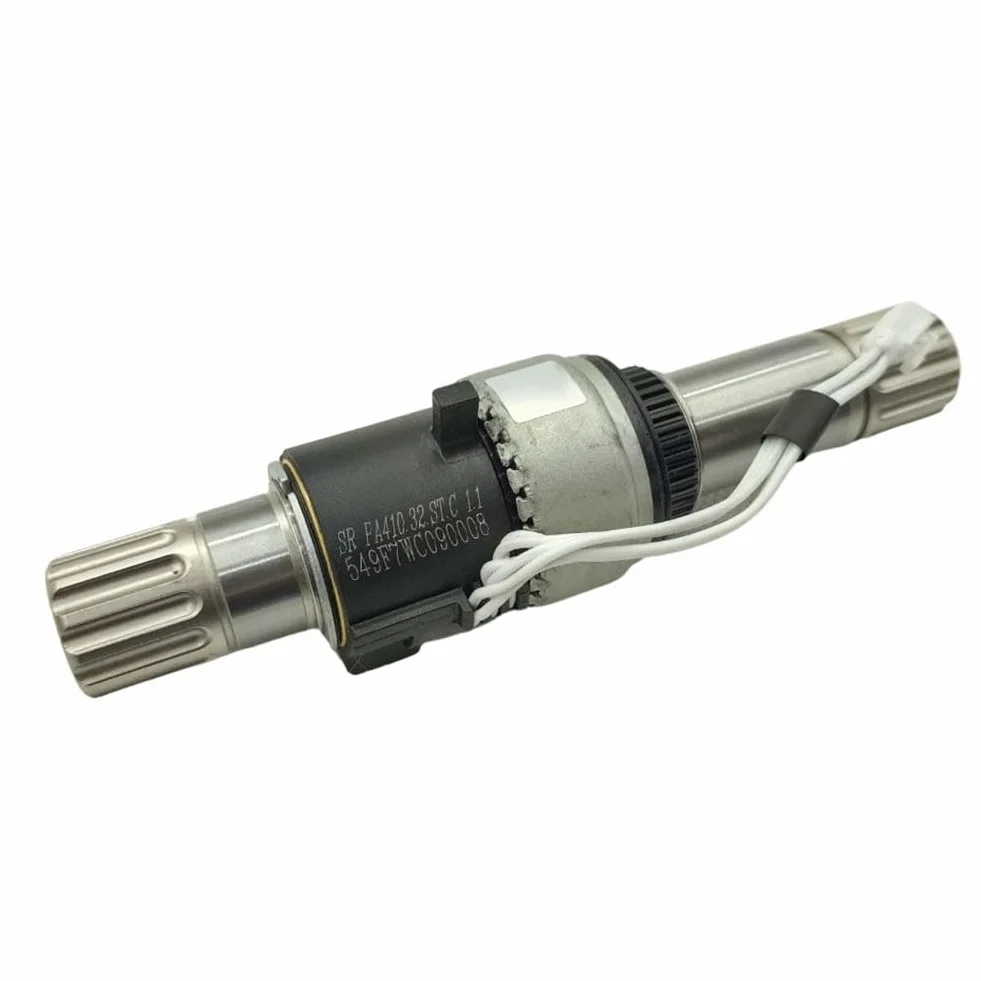 BAFANG M500 Sensor central de par, reemplazo de asistencia eléctrica de eje de acero, cable de 6 pines