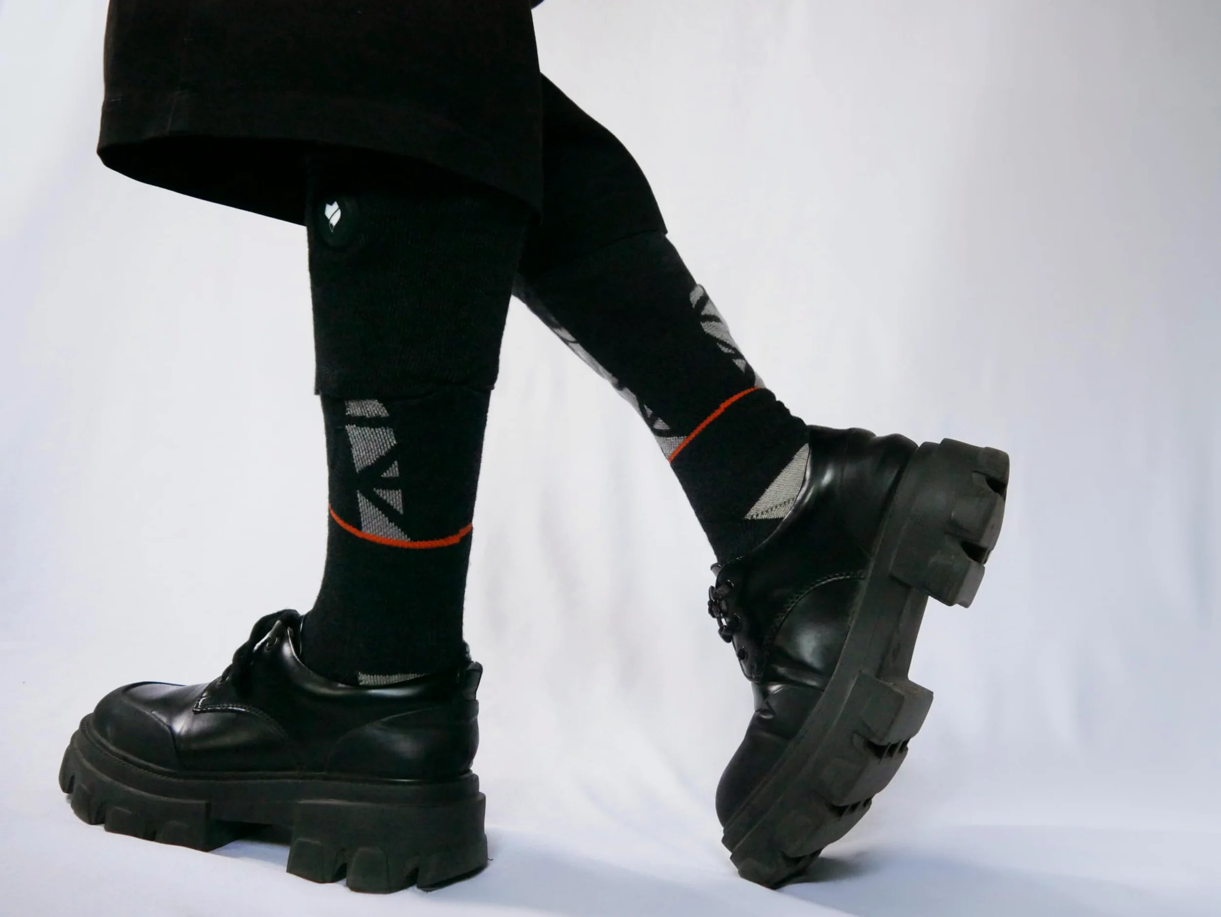 Vulpés HeatSock V1 - Calcetines inteligentes calefactables | lana merino | control de smartphone