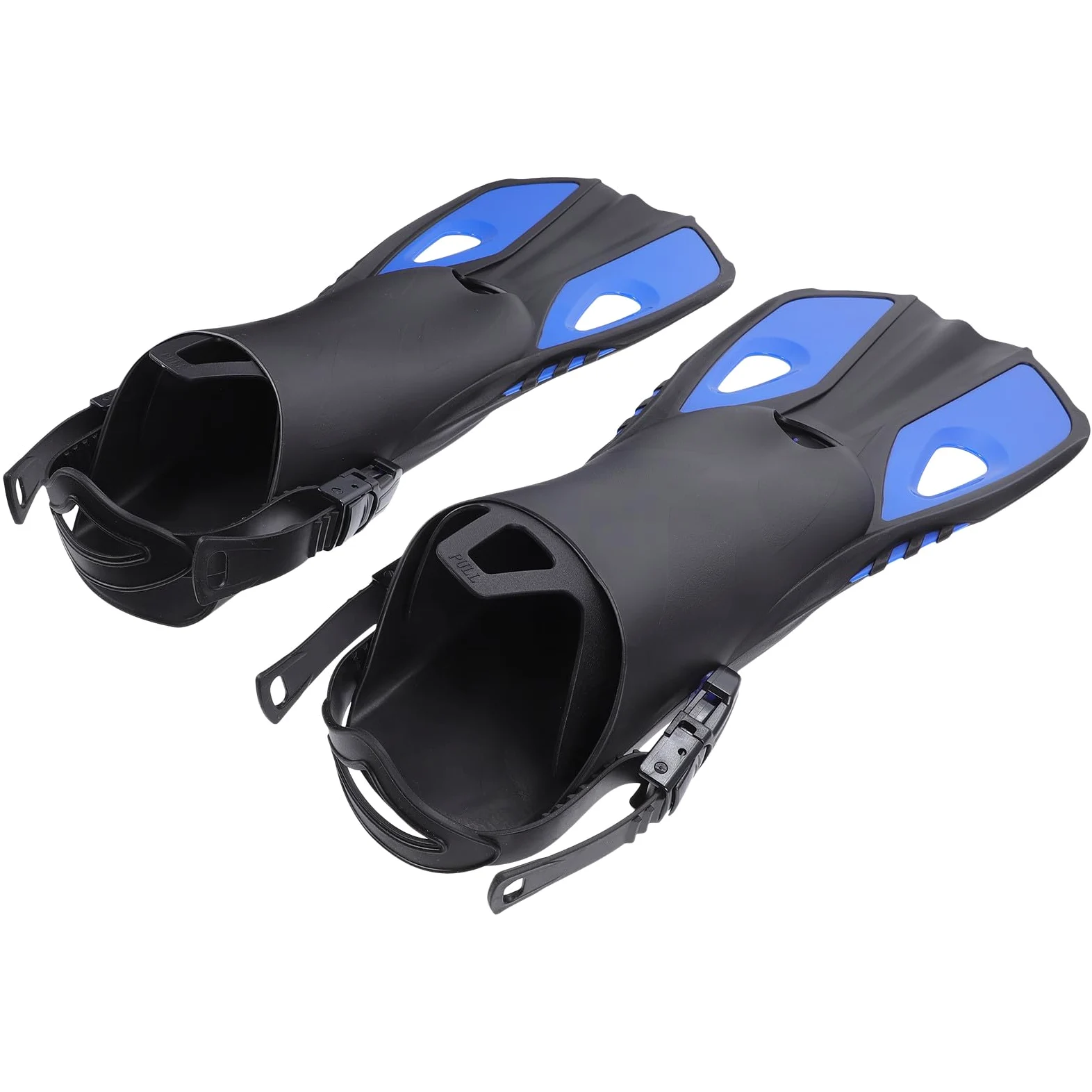 SHINEOFI Aletas de Natación Ajustables y Fáciles de Quitar de Goma para Entrenamiento y Buceo Ideales para Adultos y Principiantes en Snorkel y Buceo