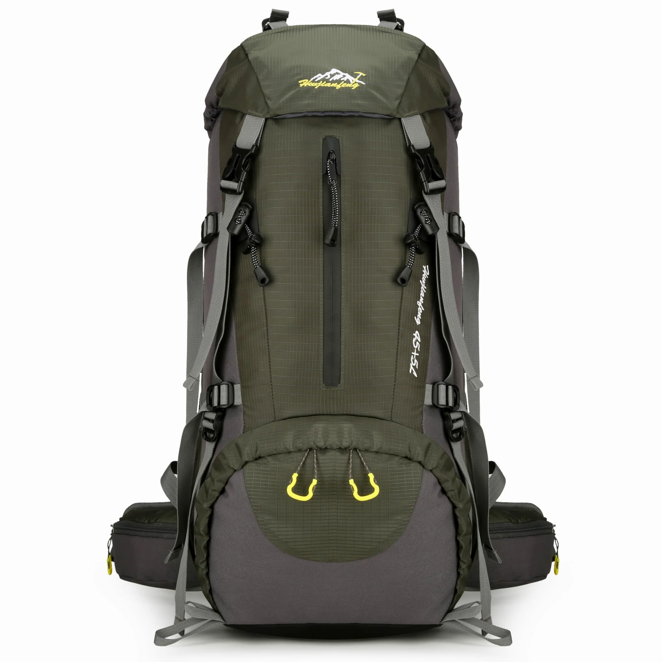 50L Mochila de Ideal para Deportes al Aire Libre, Senderismo, Trekking, Camping Travel, Escalada. Bolso Impermeable del Alpinismo, Mochila que contiene una cubierta de lluvia