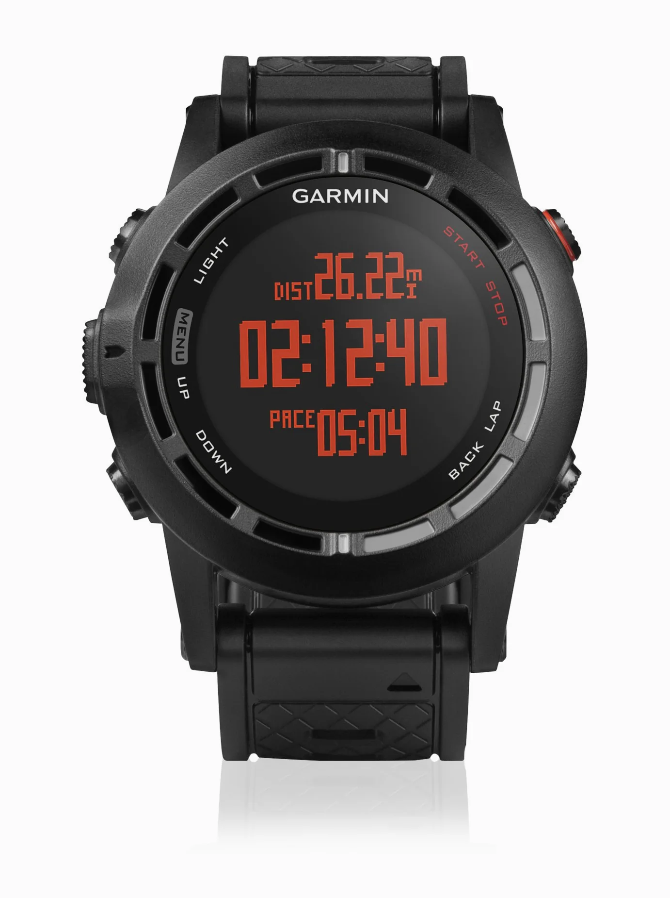 Garmin Fenix 2 - Reloj con GPS, Color Negro/Rojo