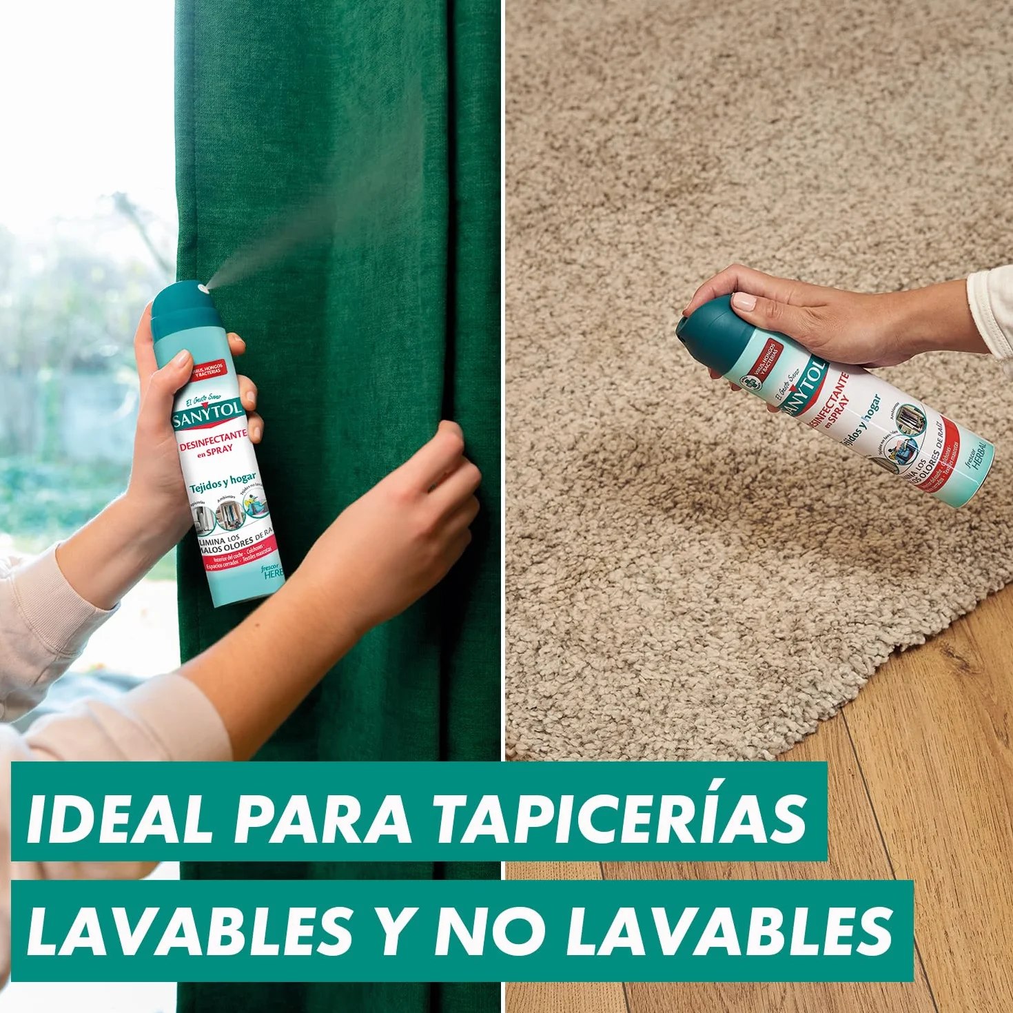 Sanytol Desinfectante Hogar y Tejidos 300 ml Flor de Algodón