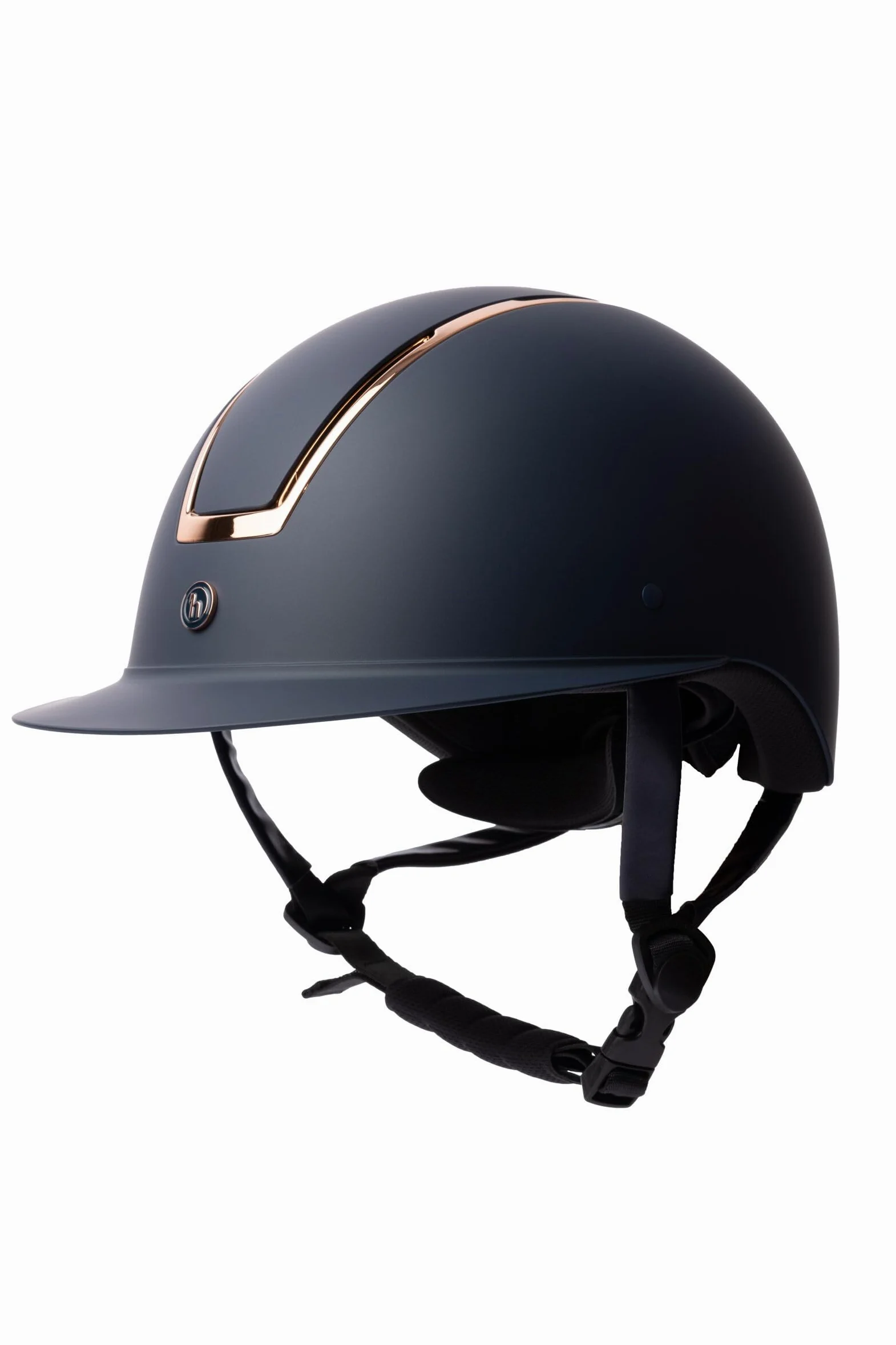 Horze Atmos - Casco de equitación para mujer, color metálico, CE EN 1384:2023, tamaño ajustable