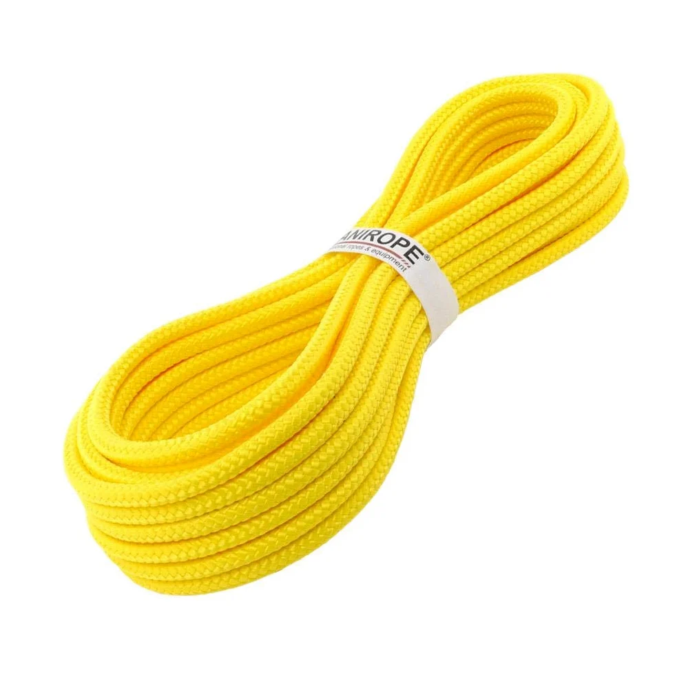 PP cuerda cuerda de polipropileno (SH 18 mm 50 m Color Amarillo (1132) trenzado