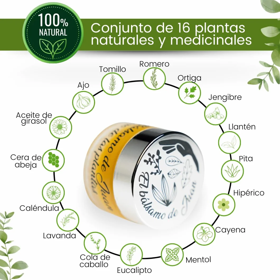 Crema Calor Relajante Muscular Antiinflamatoria 100% Natural 50g