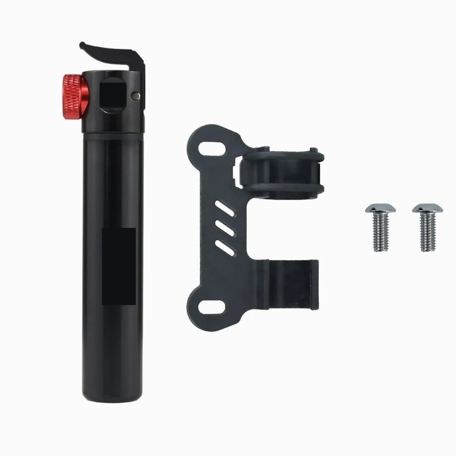 Bomba De Bicicleta Portátil Mini Bomba de aleación Aluminio 90PSI, Boquilla a presión for válvulas Presta/Schrader/Clik, portátil