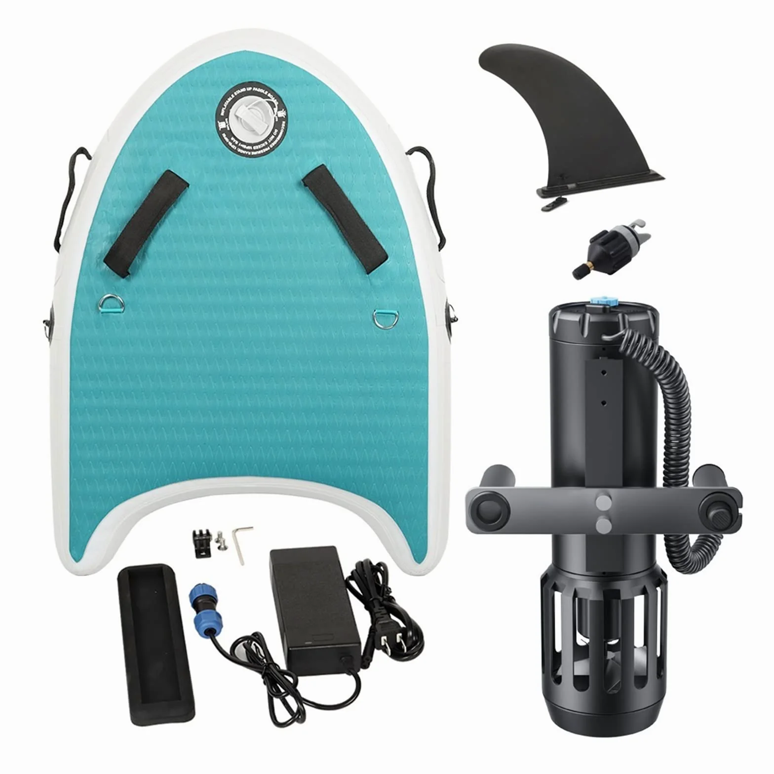 Moto de Agua Equipo De Buceo, Esnórquel, Propulsor Paleta SUP, Submarino Eléctrico Sin Escobillas(Blauw)