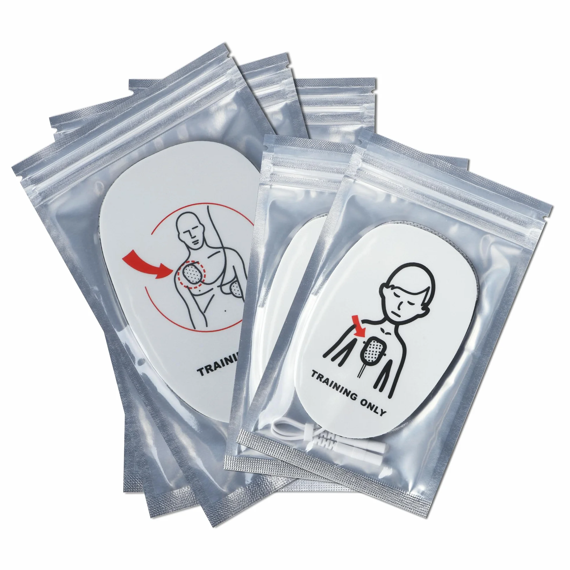 Entrenador DEA XFT 120C, kit entrenamiento desfibrilador, RCP con control remoto, voz español inglés, 10 escenarios