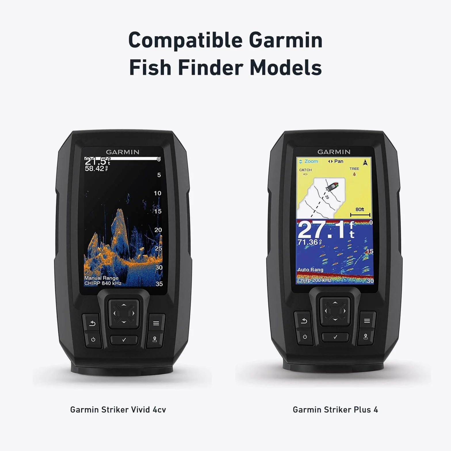 Visera solar Garmin Striker Plus 4 Vivid 4cv Fish Finder