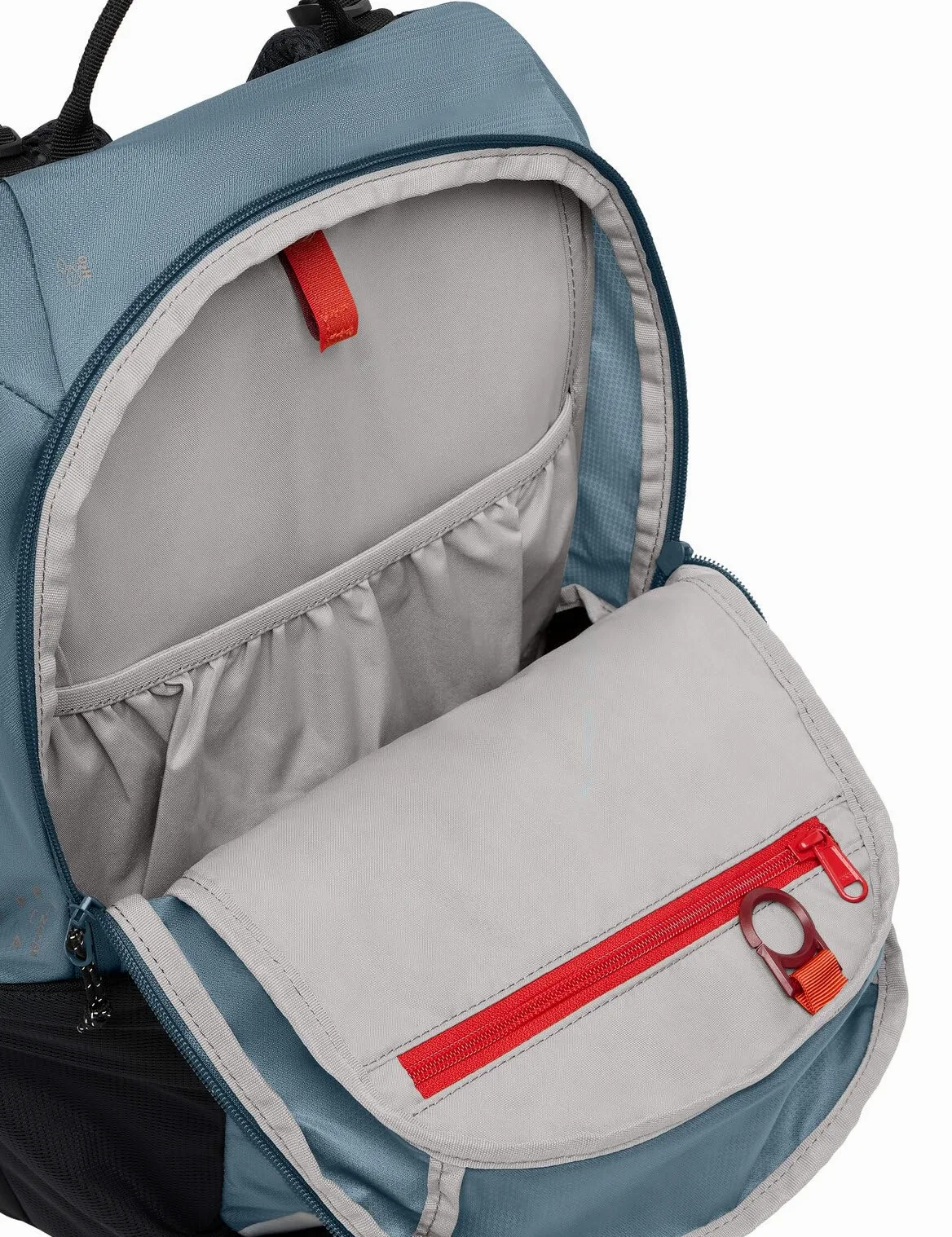 VAUDE Trailvent 10 – Mochila para bicicleta de montaña de 10 l, ligera mochila de montaña con respaldo de malla transpirable, compartimento para sistema de hidratación y elementos reflectantes, ideal