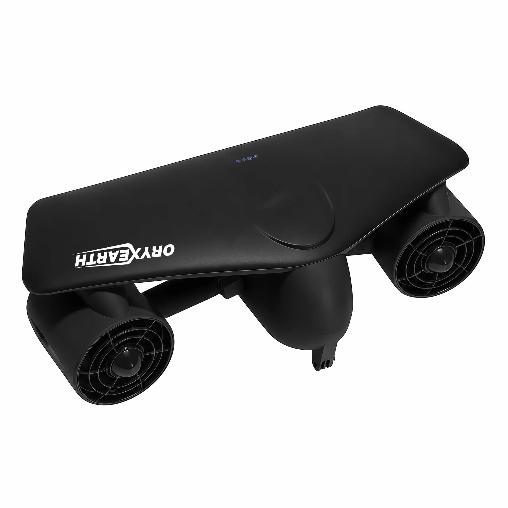 Oryxearth Doble Motor Scooter Submarino, 50 m, profundidad, 2 velocidades ajustables, soporte para cámara de acción, alerta de batería baja, scooter marino impermeable con seguridad infantil para